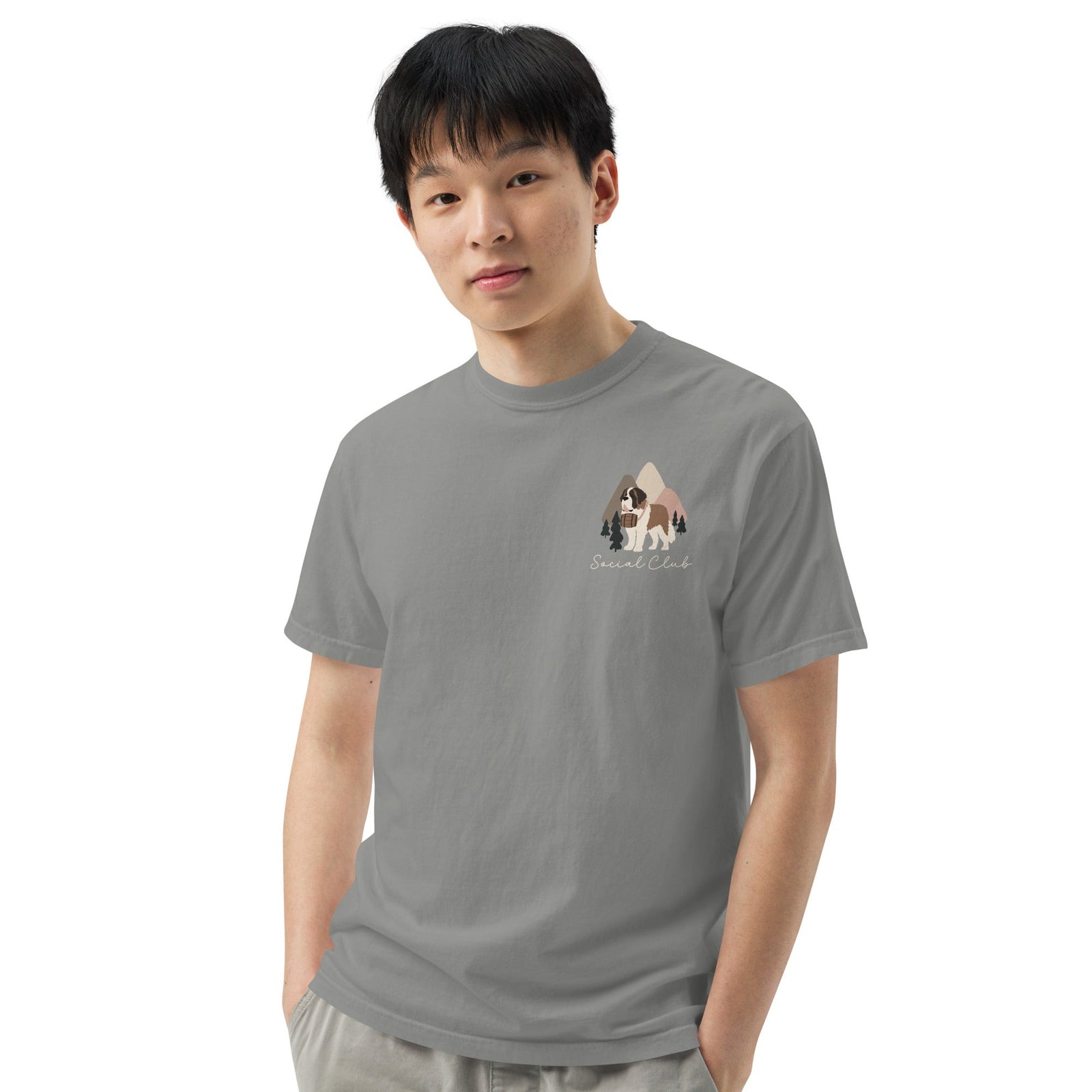 Saint Bernard Social Club Back T-Shirt - Lucy + Norman