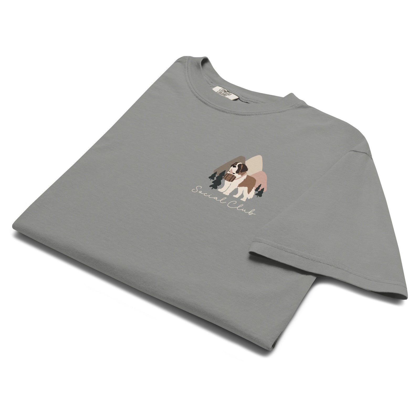 Saint Bernard Social Club Back T-Shirt - Lucy + Norman