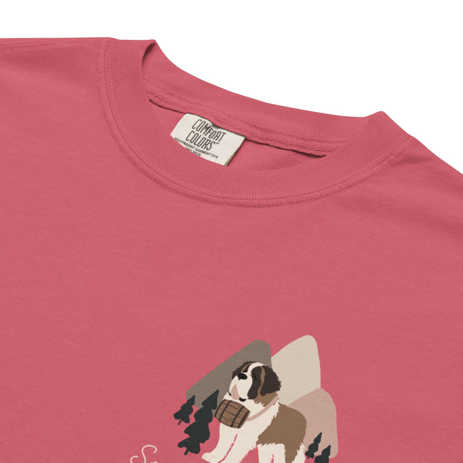 Saint Bernard Social Club Back T-Shirt - Lucy + Norman