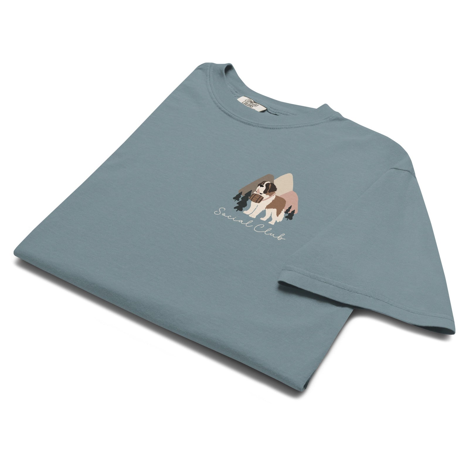 Saint Bernard Social Club Back T-Shirt - Lucy + Norman
