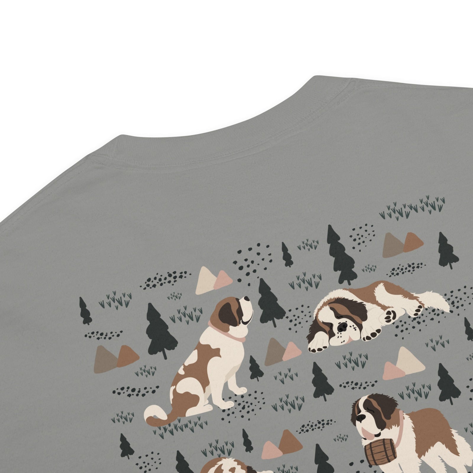 Saint Bernard Social Club Back T-Shirt - Lucy + Norman