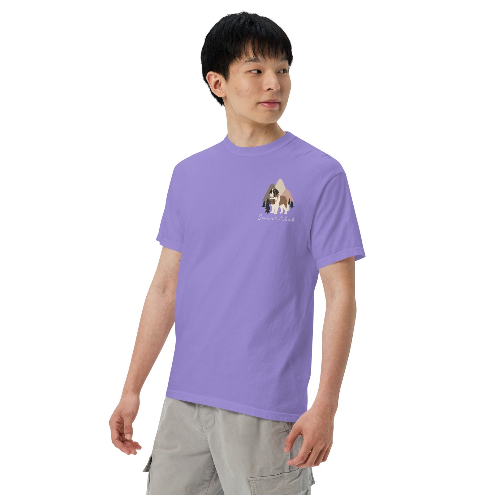 Saint Bernard Social Club Back T-Shirt - Lucy + Norman