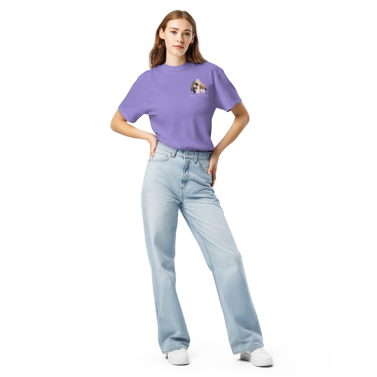 Saint Bernard Social Club Back T-Shirt - Lucy + Norman