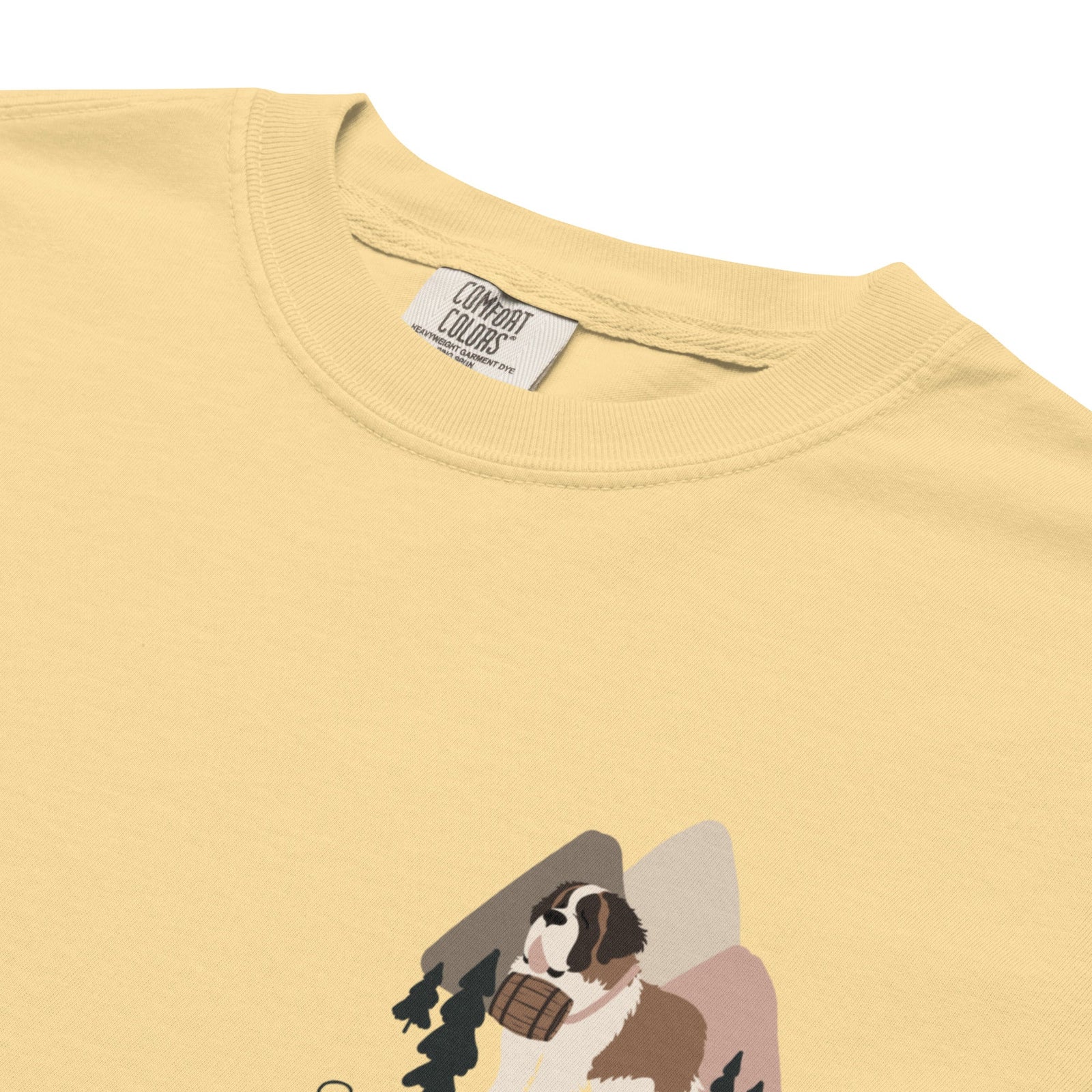 Saint Bernard Social Club Back T-Shirt - Lights - Lucy + Norman