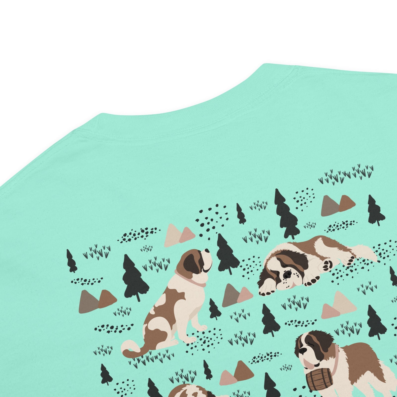 Saint Bernard Social Club Back T-Shirt - Lights - Lucy + Norman