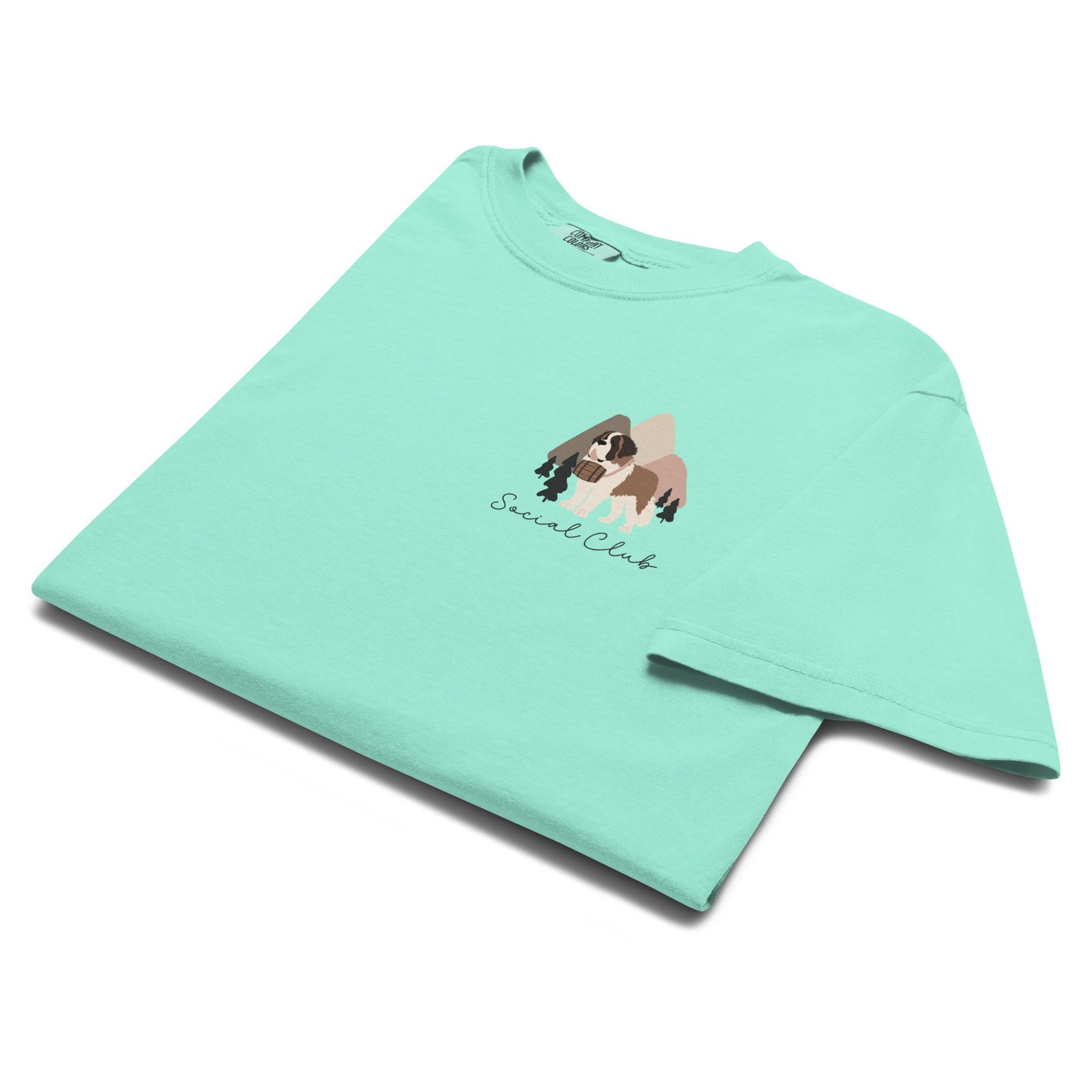 Saint Bernard Social Club Back T-Shirt - Lights - Lucy + Norman