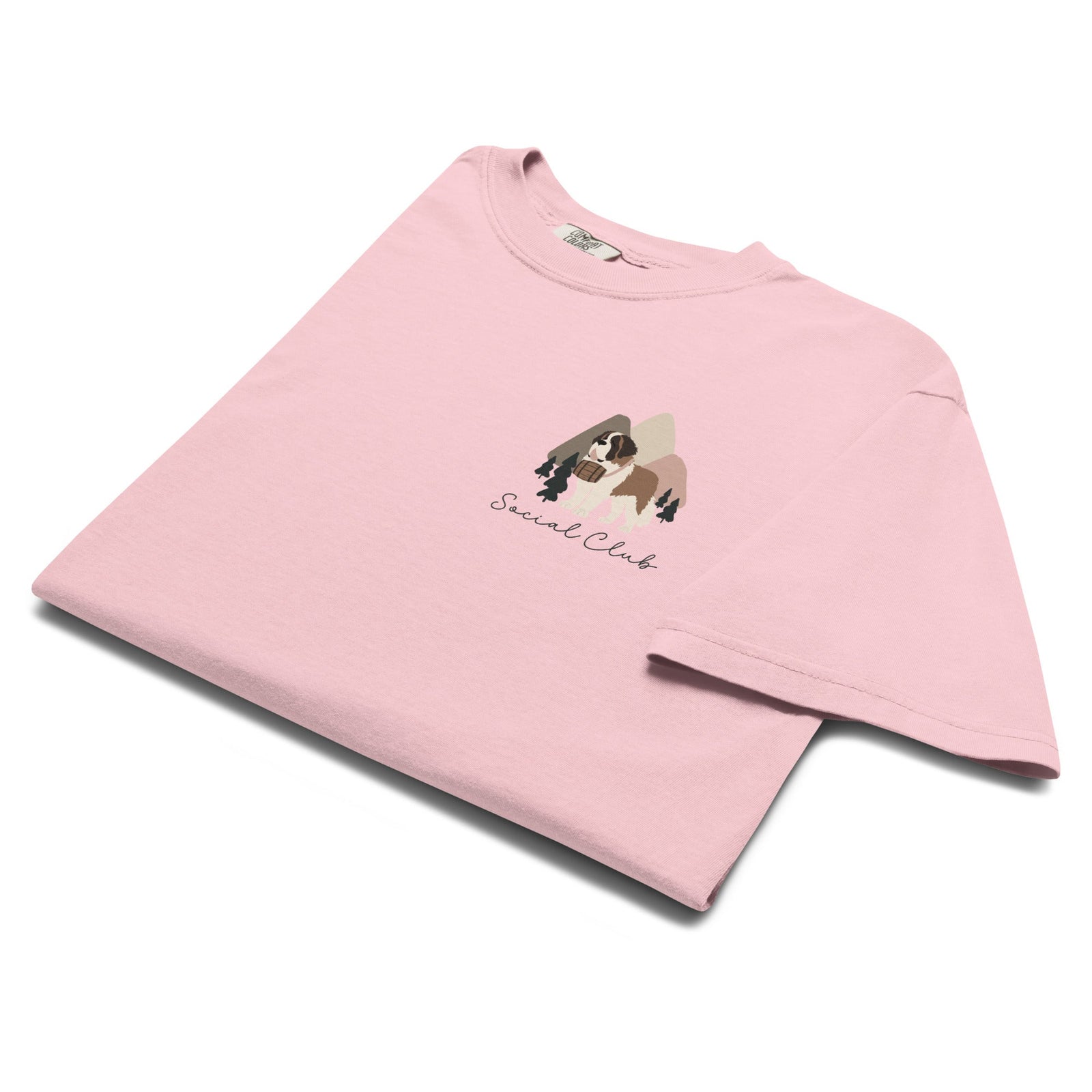 Saint Bernard Social Club Back T-Shirt - Lights - Lucy + Norman