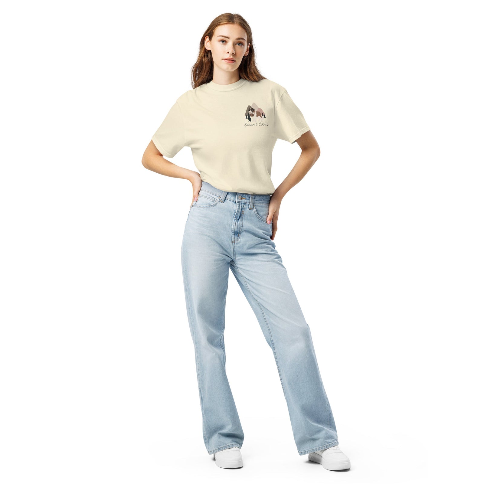 Saint Bernard Social Club Back T-Shirt - Lights - Lucy + Norman