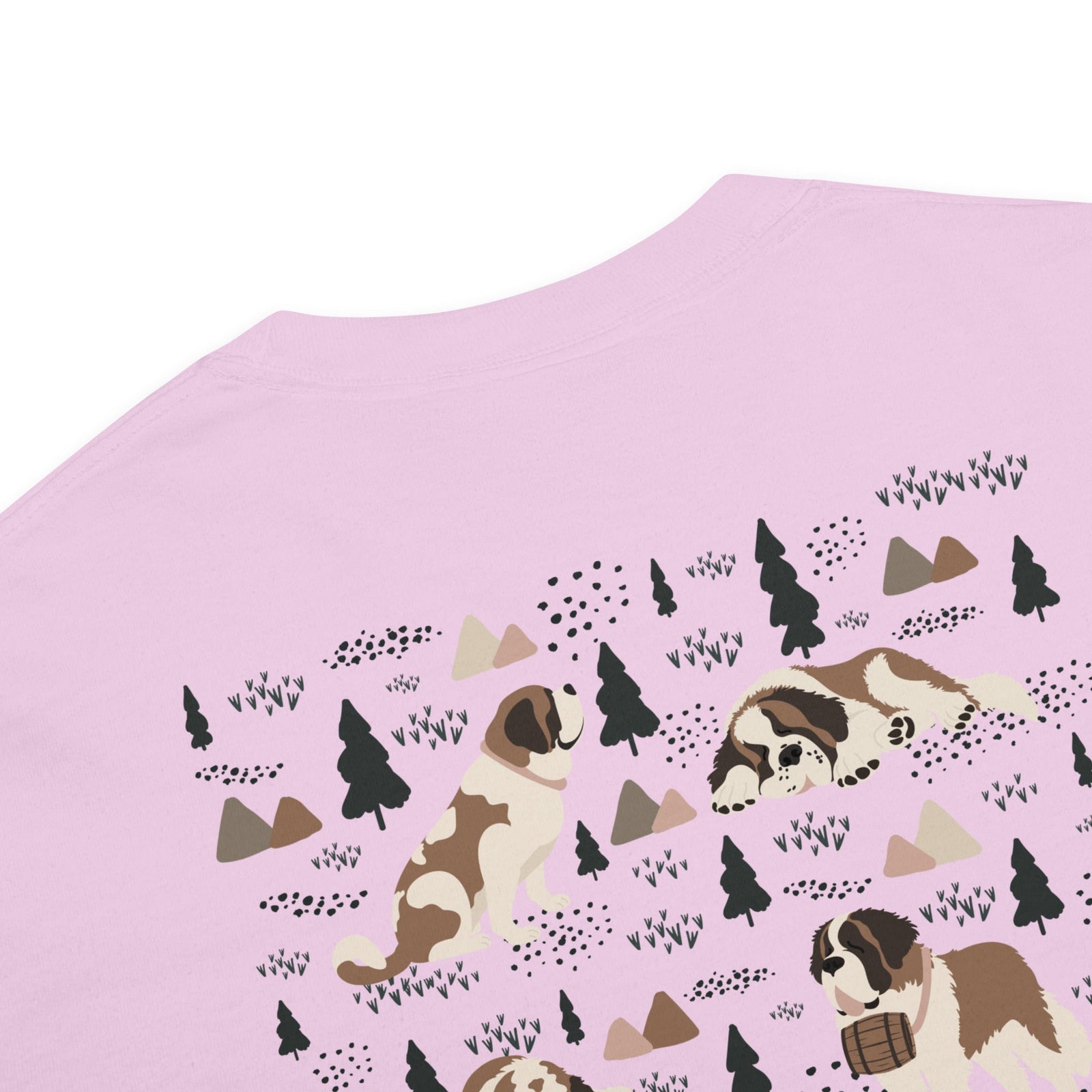 Saint Bernard Social Club Back T-Shirt - Lights - Lucy + Norman