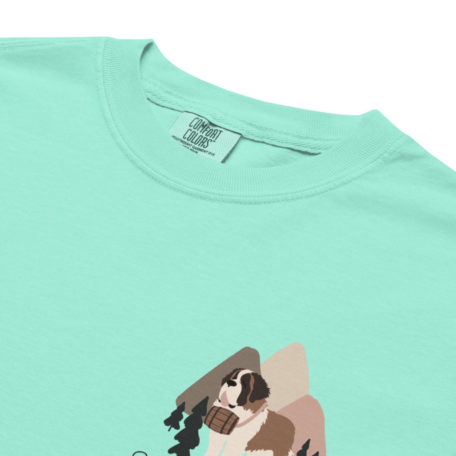 Saint Bernard Social Club Back T-Shirt - Lights - Lucy + Norman