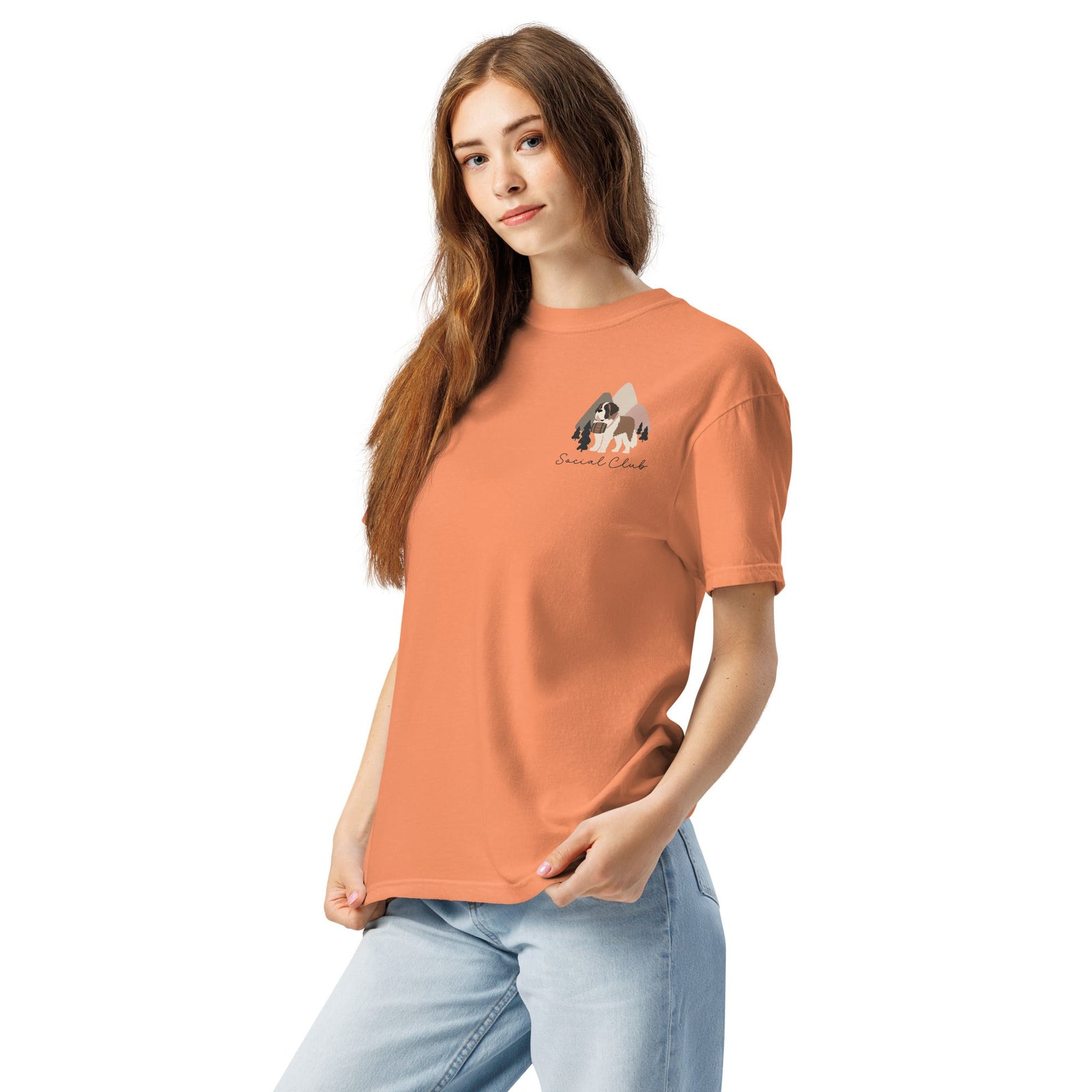 Saint Bernard Social Club Back T-Shirt - Lights - Lucy + Norman