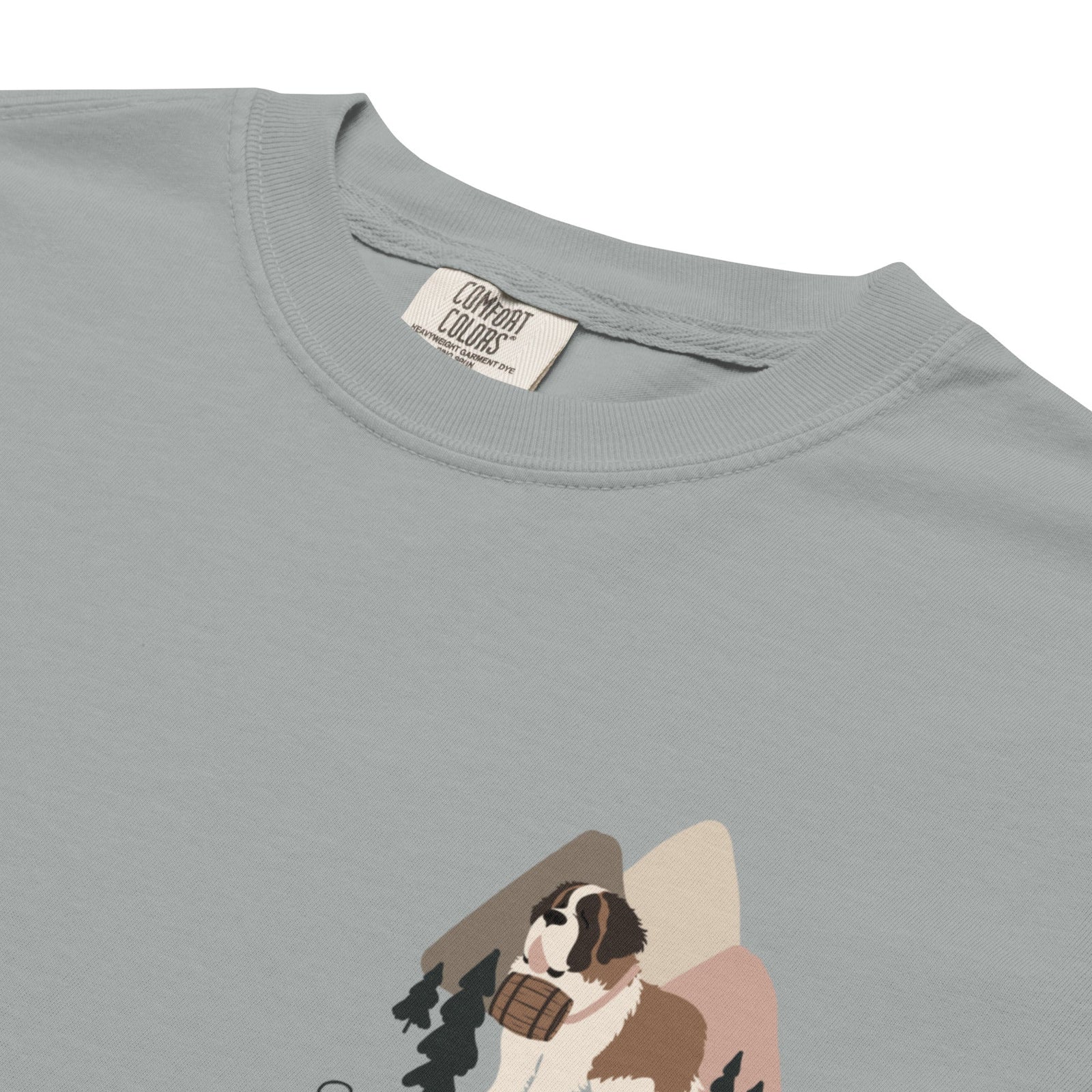 Saint Bernard Social Club Back T-Shirt - Lights - Lucy + Norman
