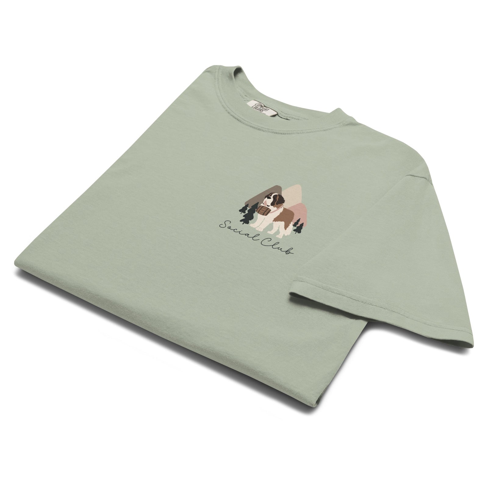 Saint Bernard Social Club Back T-Shirt - Lights - Lucy + Norman