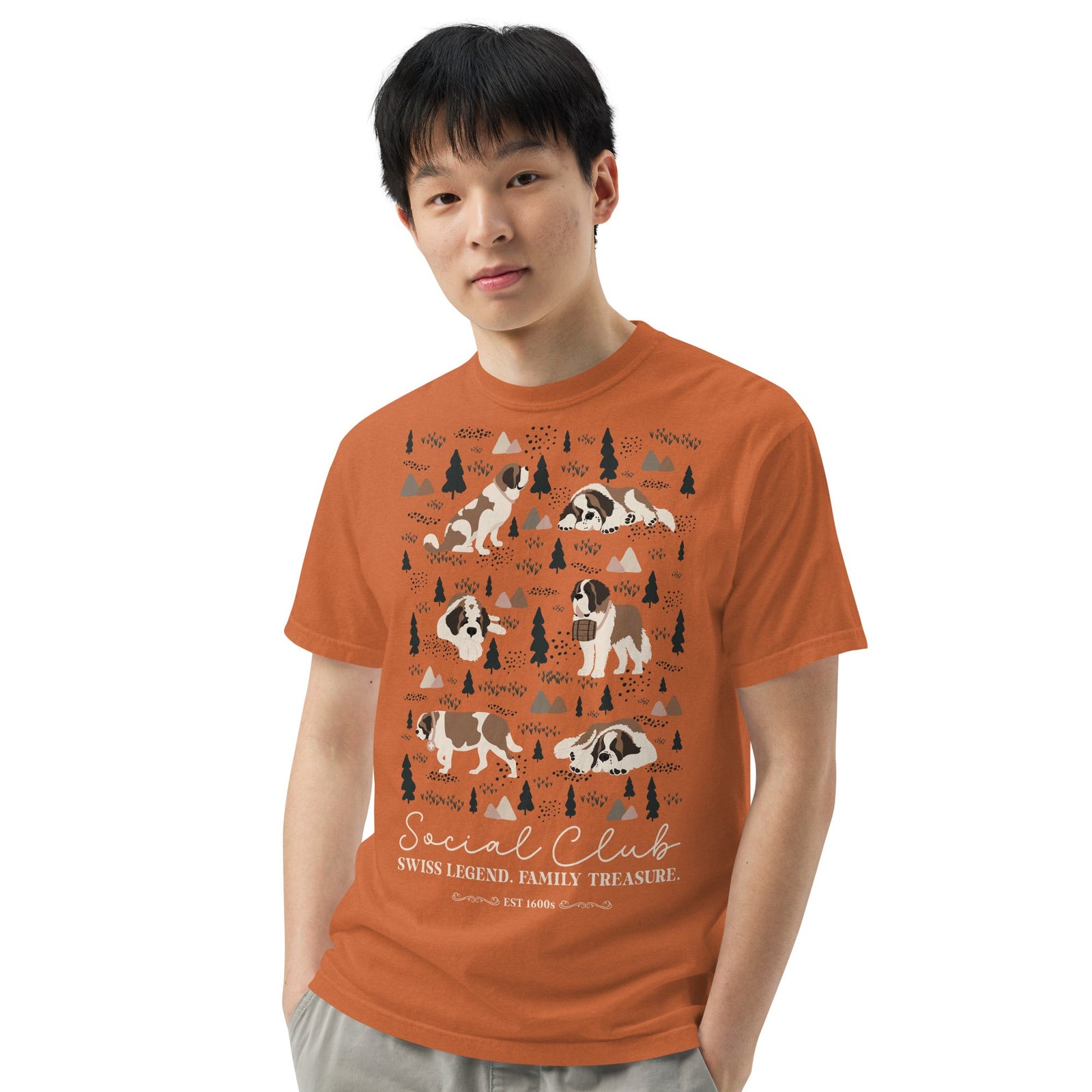 Saint Bernard Social Club T-Shirt - Lucy + Norman