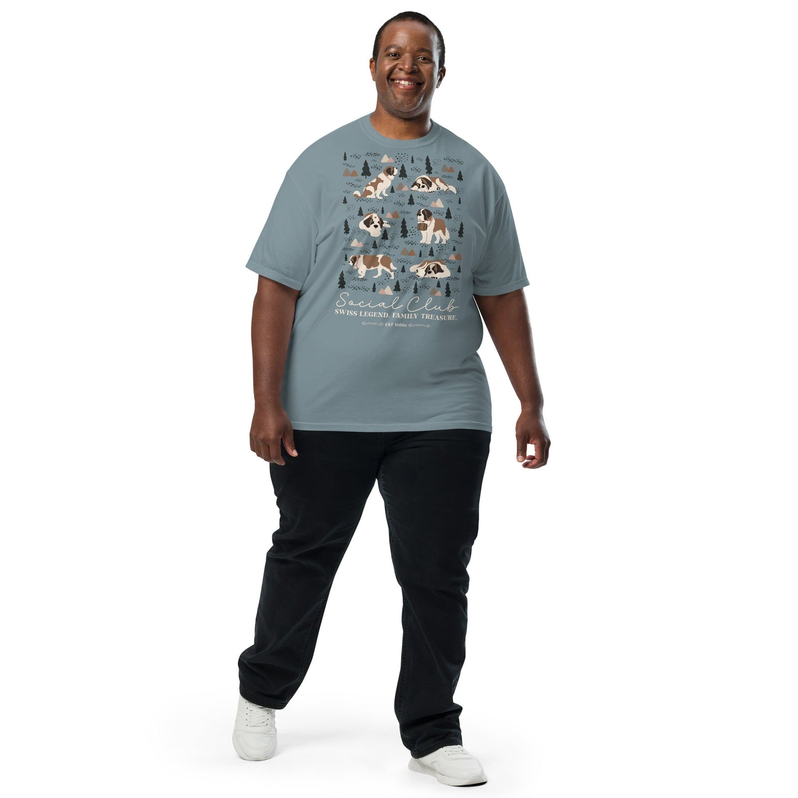Saint Bernard Social Club T-Shirt - Lucy + Norman