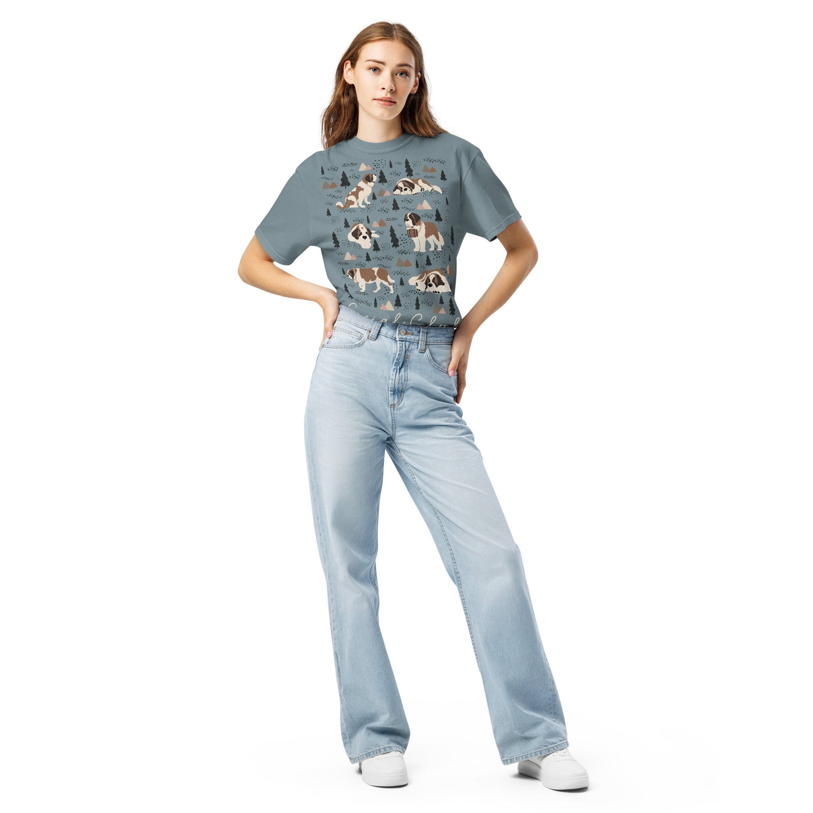Saint Bernard Social Club T-Shirt - Lucy + Norman