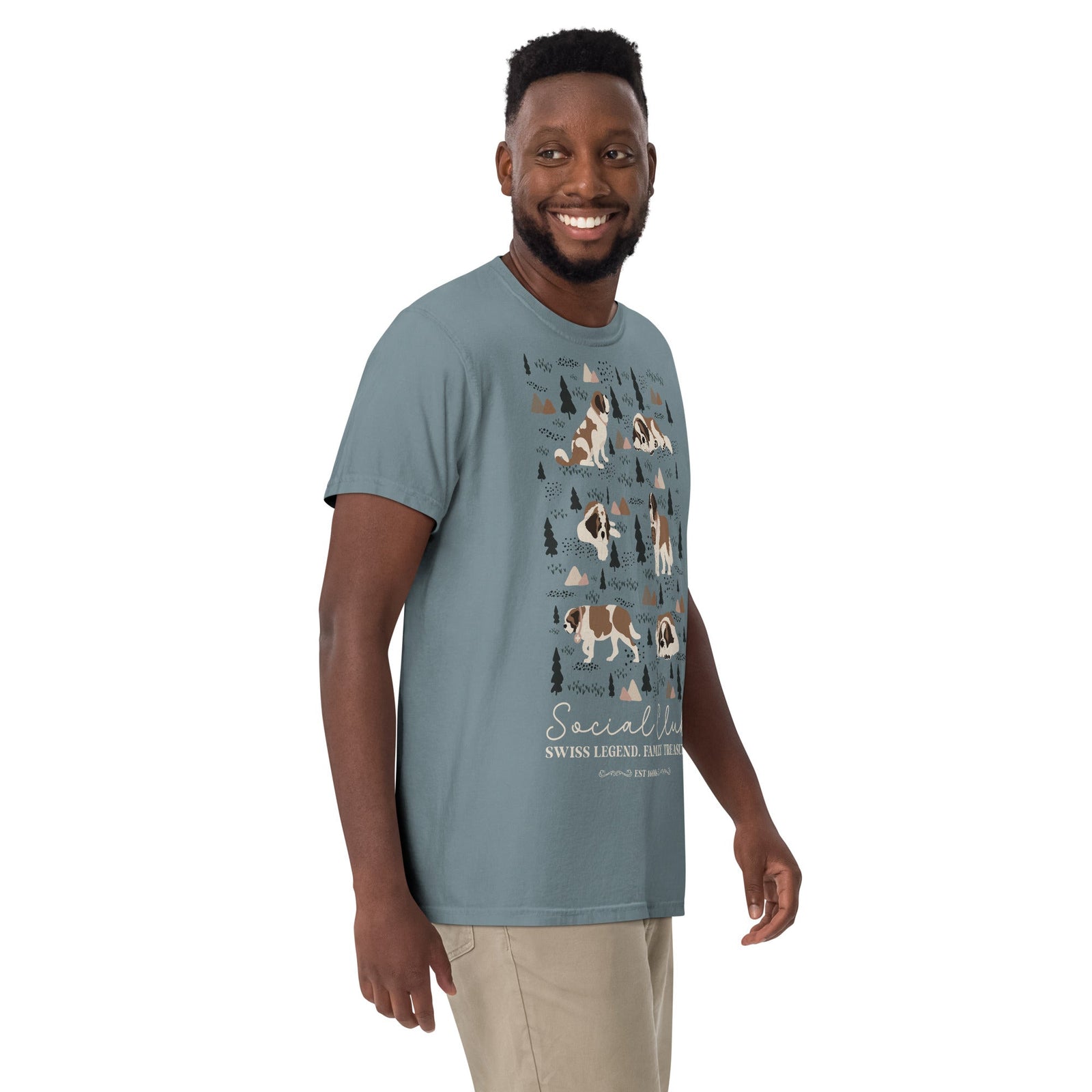 Saint Bernard Social Club T-Shirt - Lucy + Norman