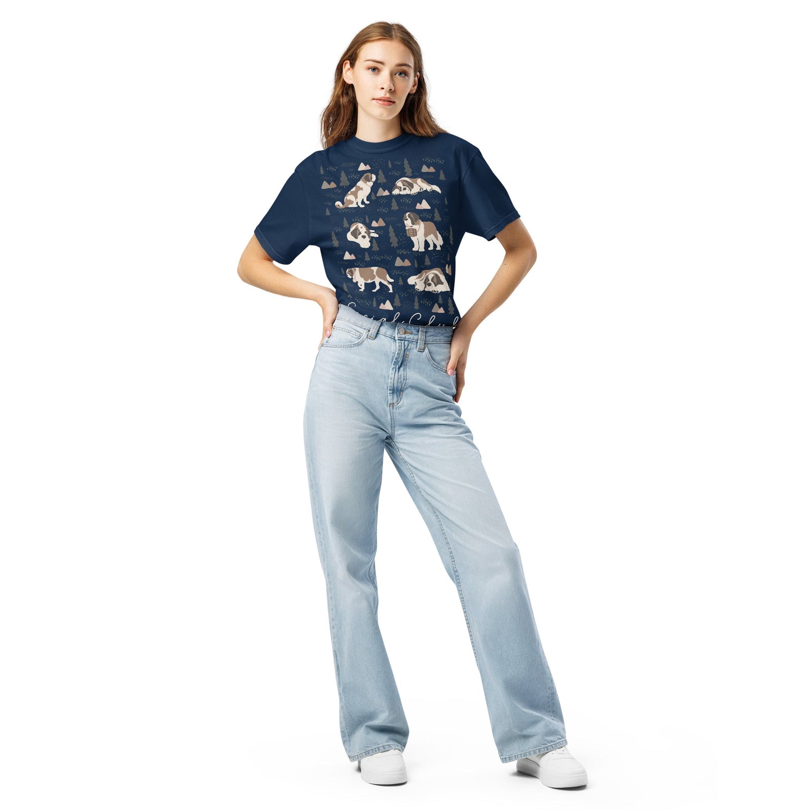Saint Bernard Social Club T-shirt - Darks - Lucy + Norman