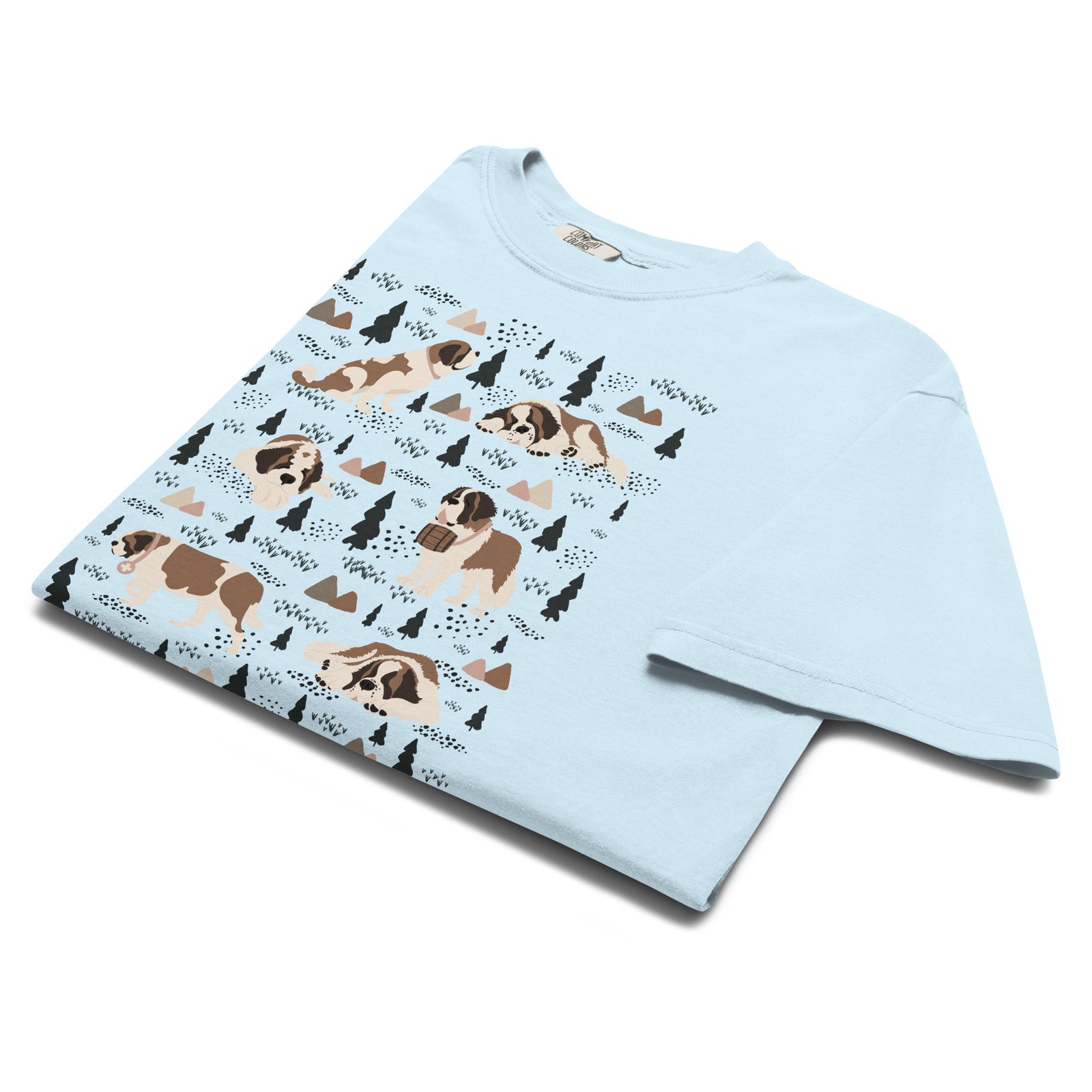 Saint Bernard Social Club T-Shirt - Lights - Lucy + Norman