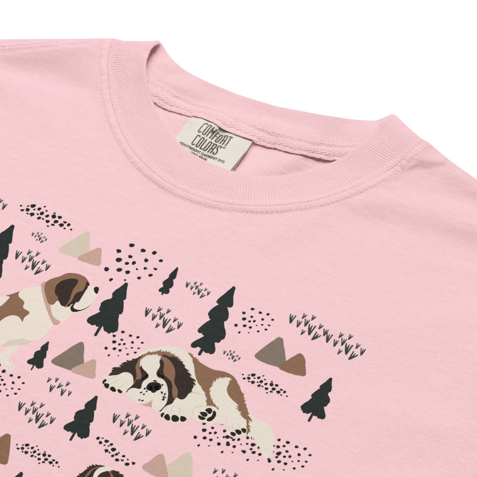 Saint Bernard Social Club T-Shirt - Lights - Lucy + Norman