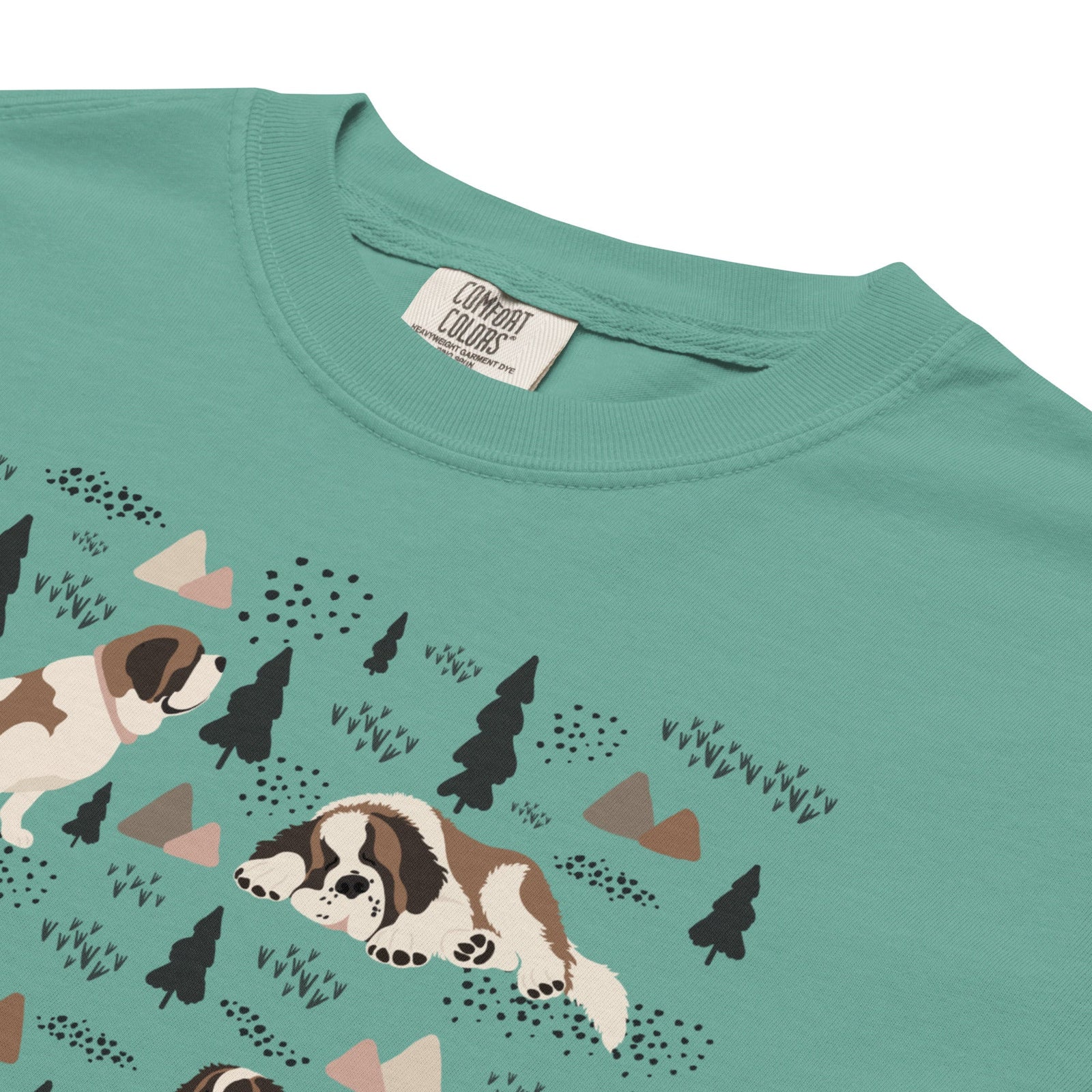 Saint Bernard Social Club T-Shirt - Lights - Lucy + Norman