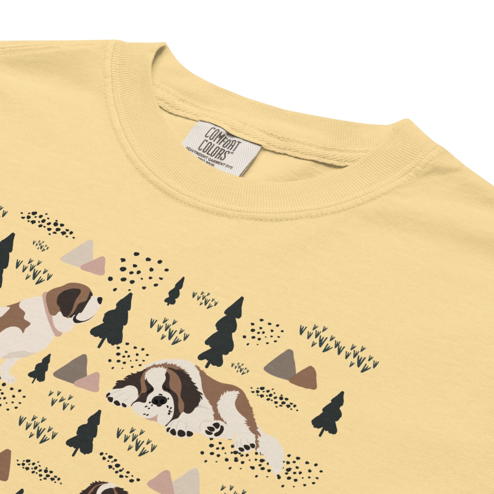 Saint Bernard Social Club T-Shirt - Lights - Lucy + Norman