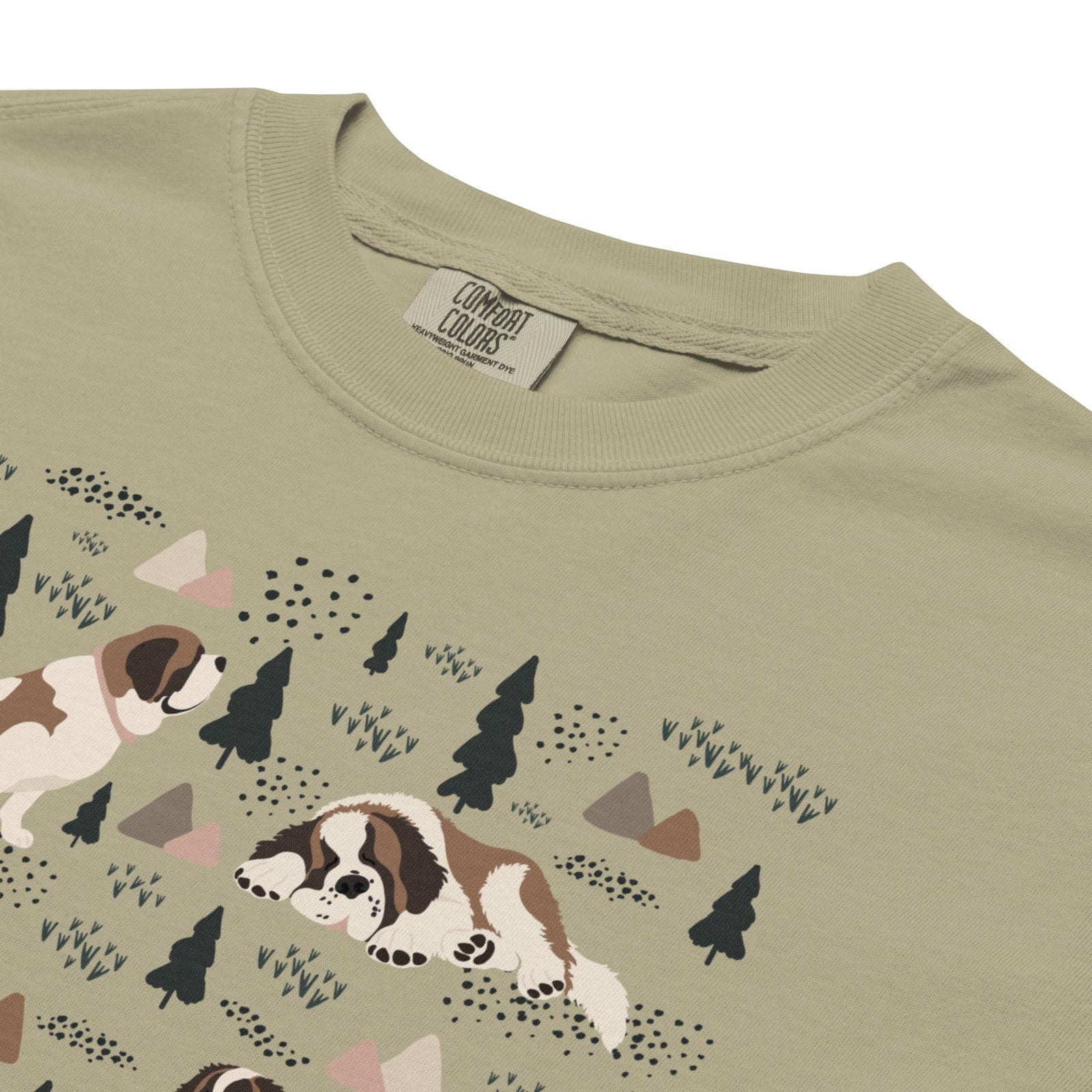 Saint Bernard Social Club T-Shirt - Lights - Lucy + Norman