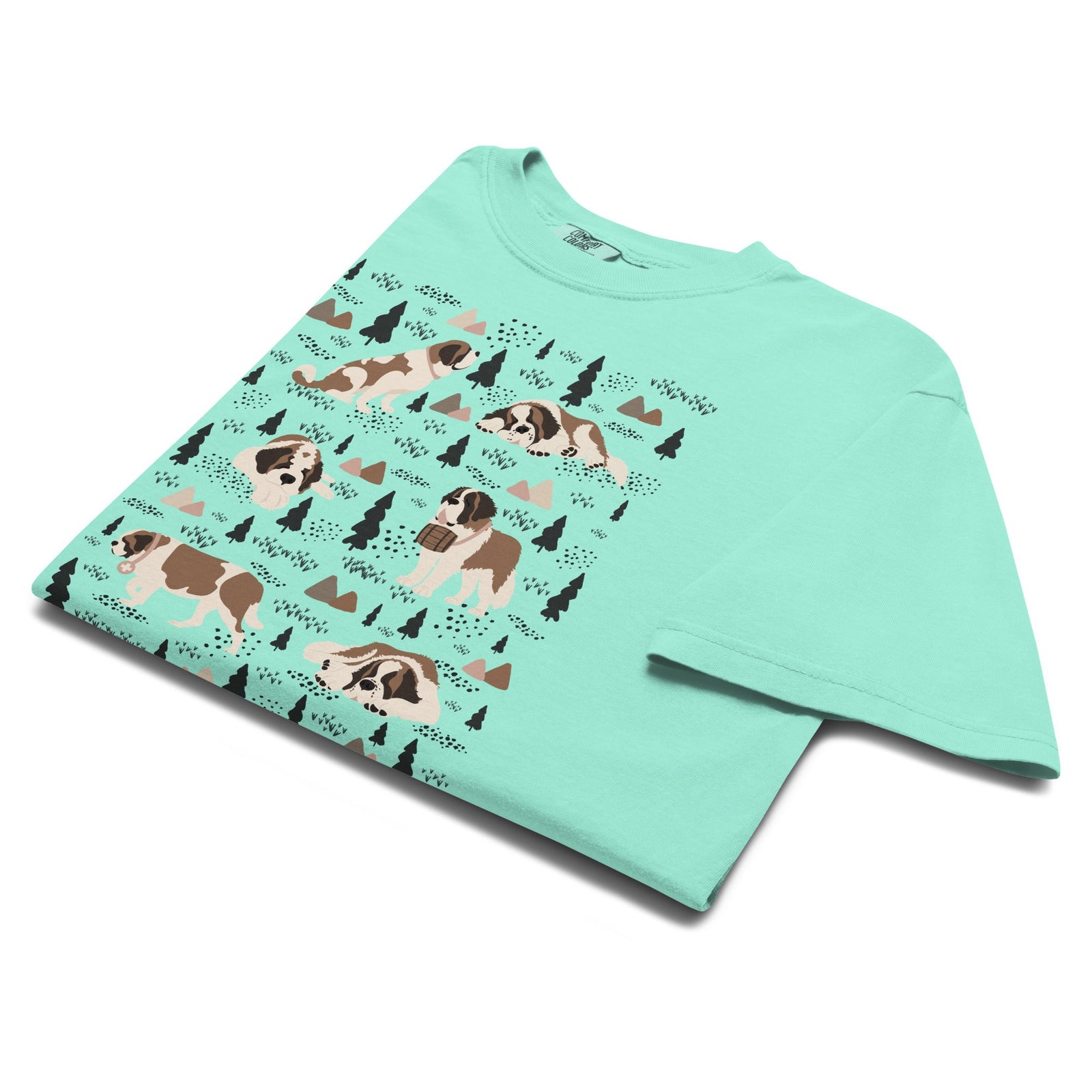 Saint Bernard Social Club T-Shirt - Lights - Lucy + Norman