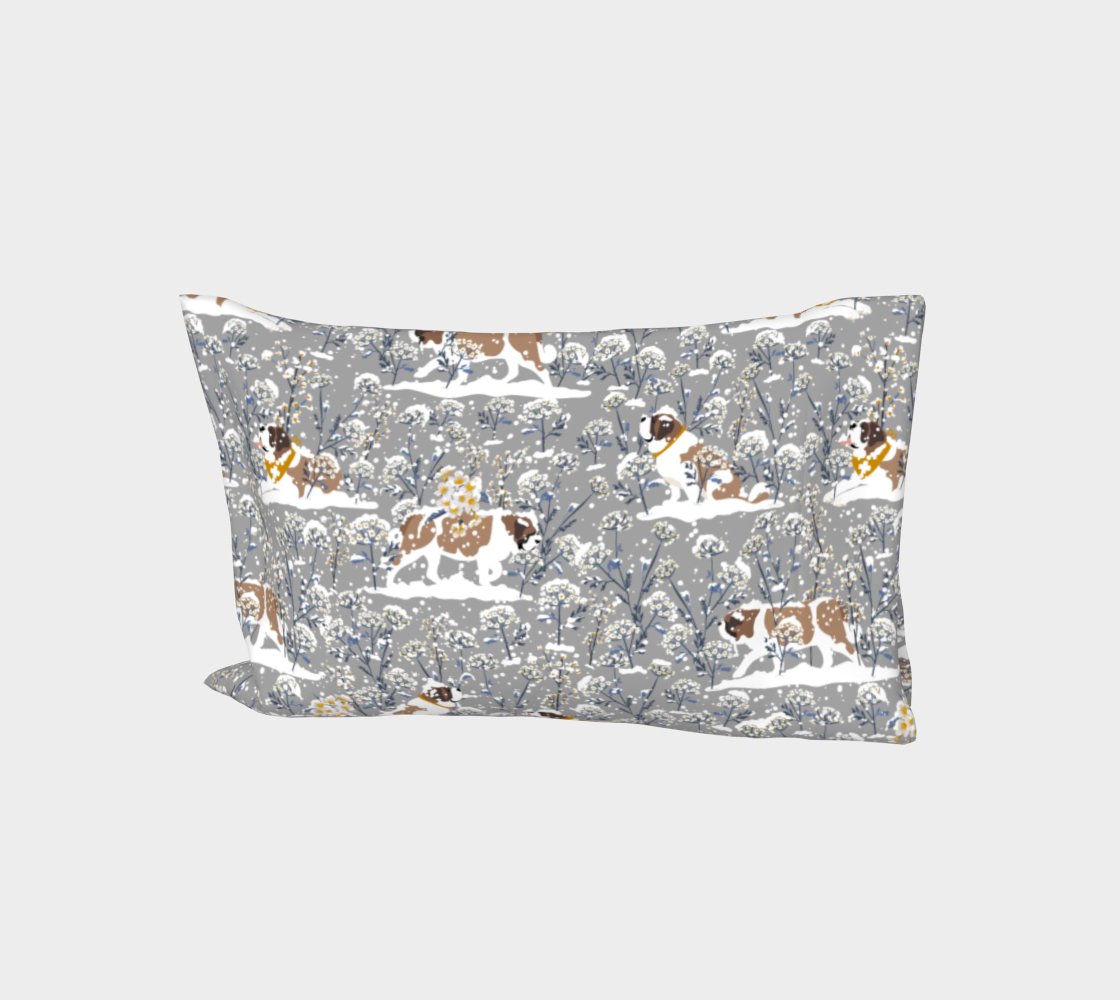 Snowflower Saints Pillowcase Sleeve - Lucy + Norman
