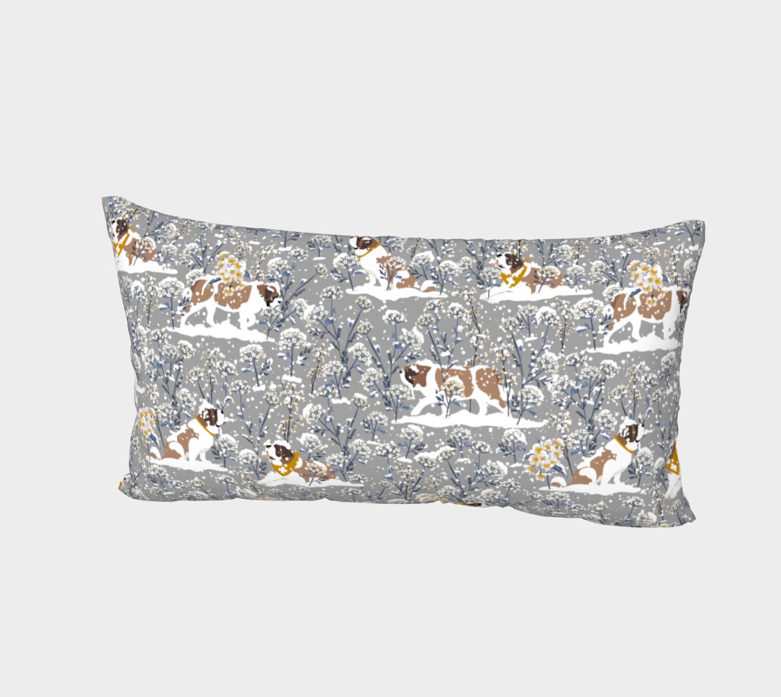 Snowflowers Pillow Sham - Lucy + Norman