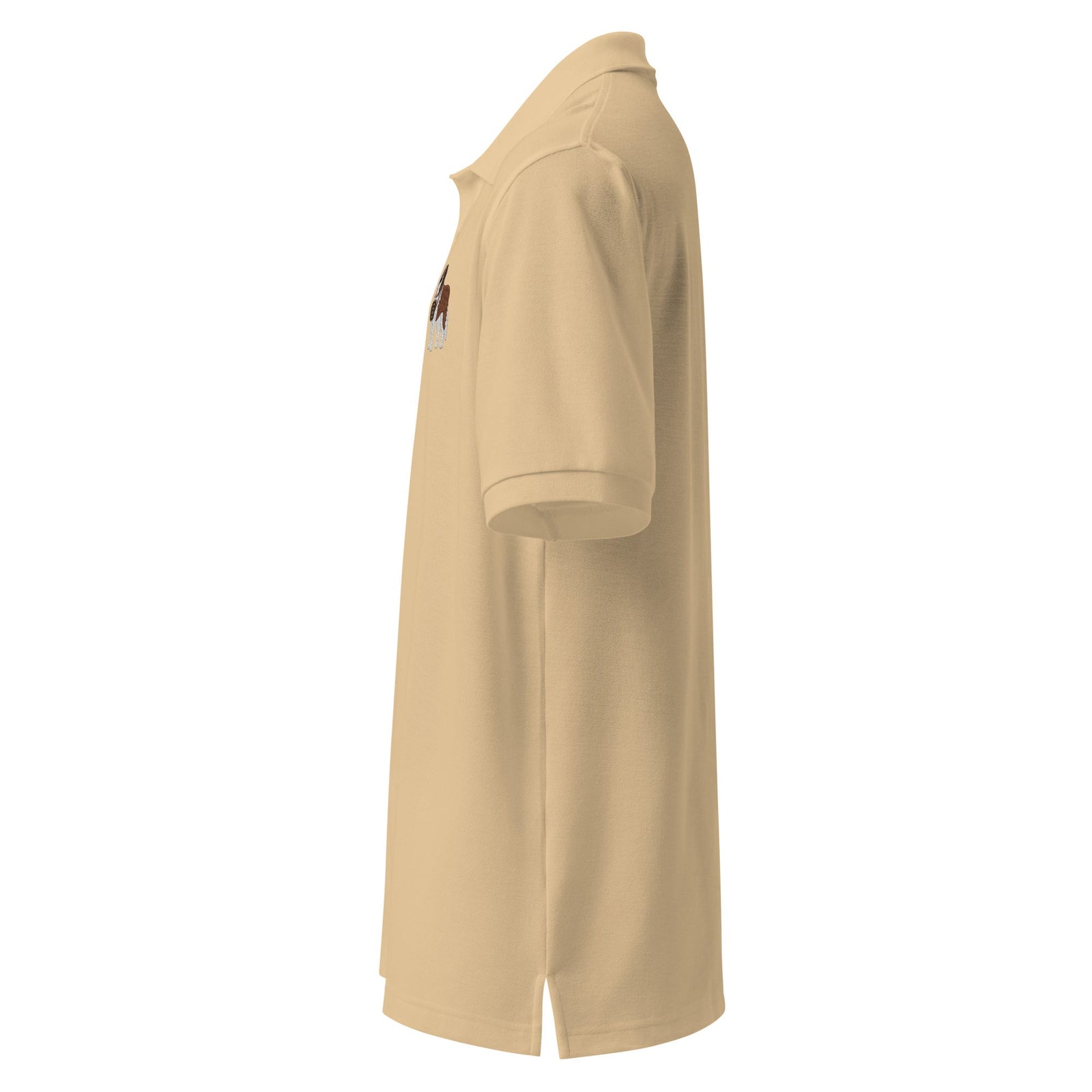 St Bernard Embroidered Men's Premium Polo - Lucy + Norman