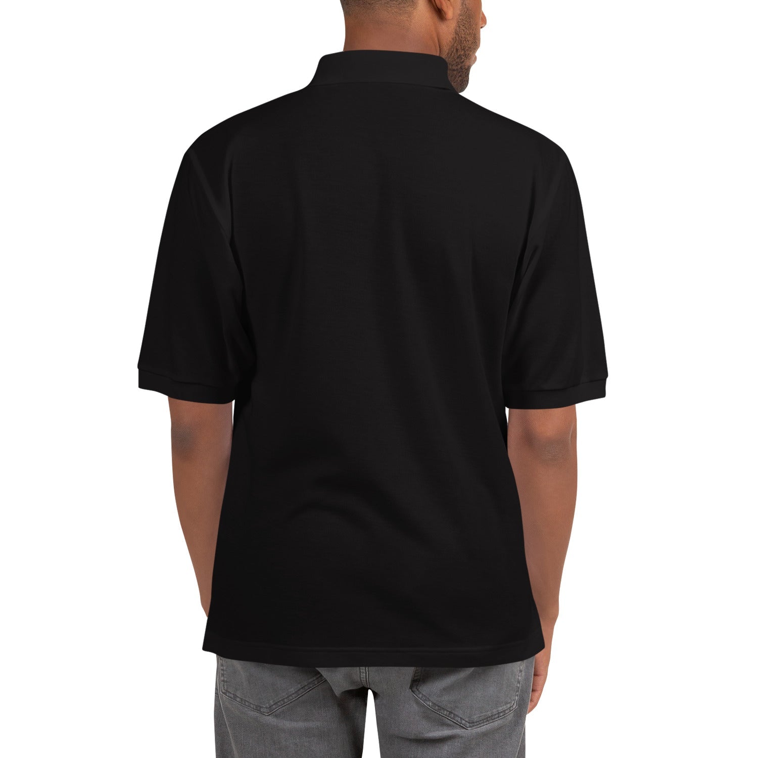 St Bernard Embroidered Men's Premium Polo - Lucy + Norman
