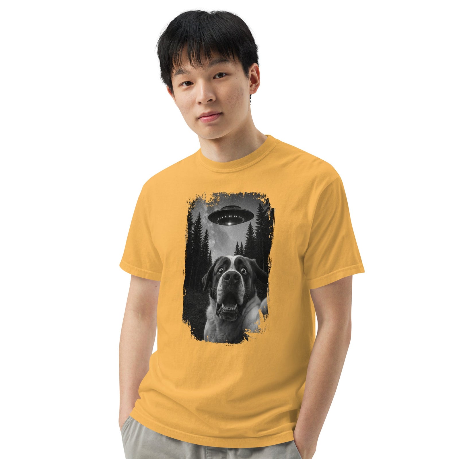 UFO Scaredy Saint T-Shirt - Lucy + Norman