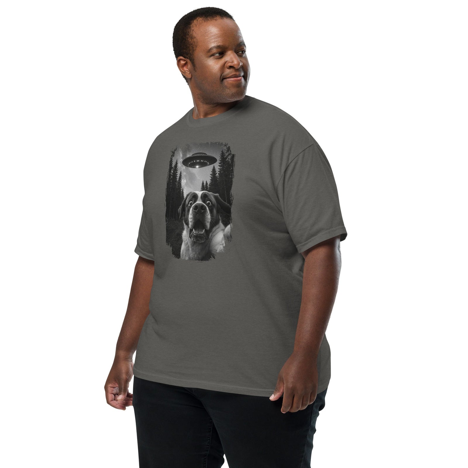 UFO Scaredy Saint T-Shirt - Lucy + Norman