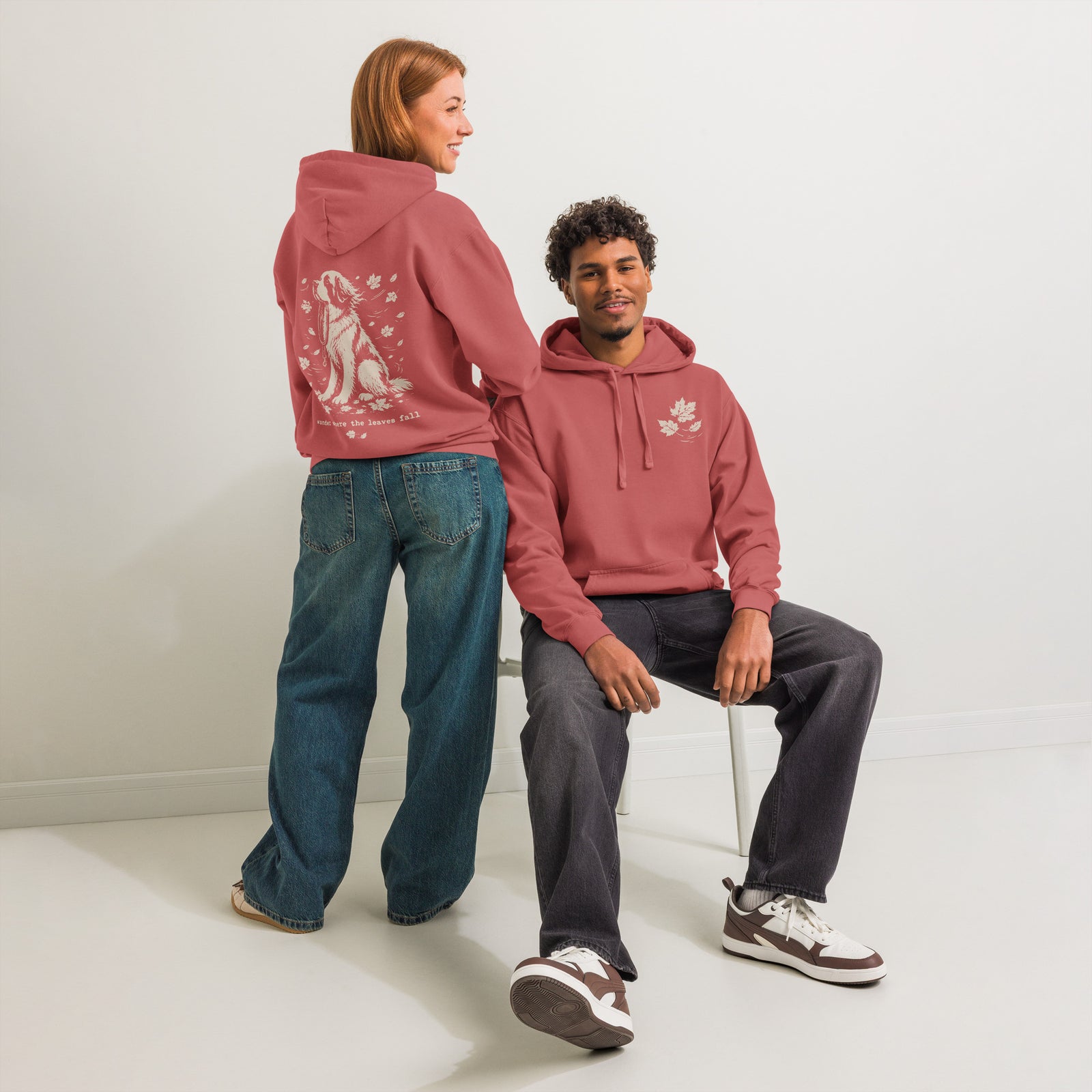 Wander Where the Leaves Fall Back Hoodie
