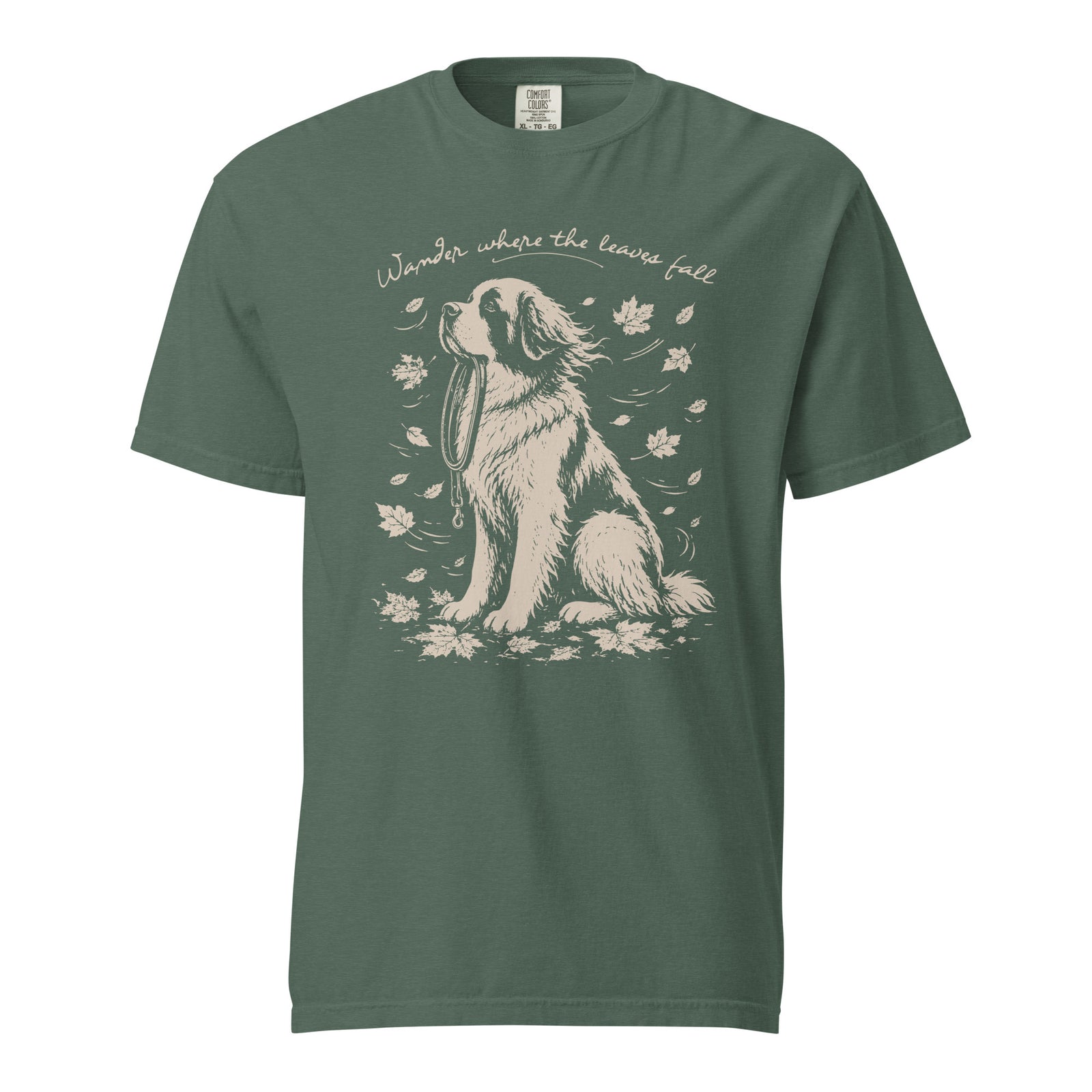 Wander Where the Leaves Fall Heavyweight T-shirt