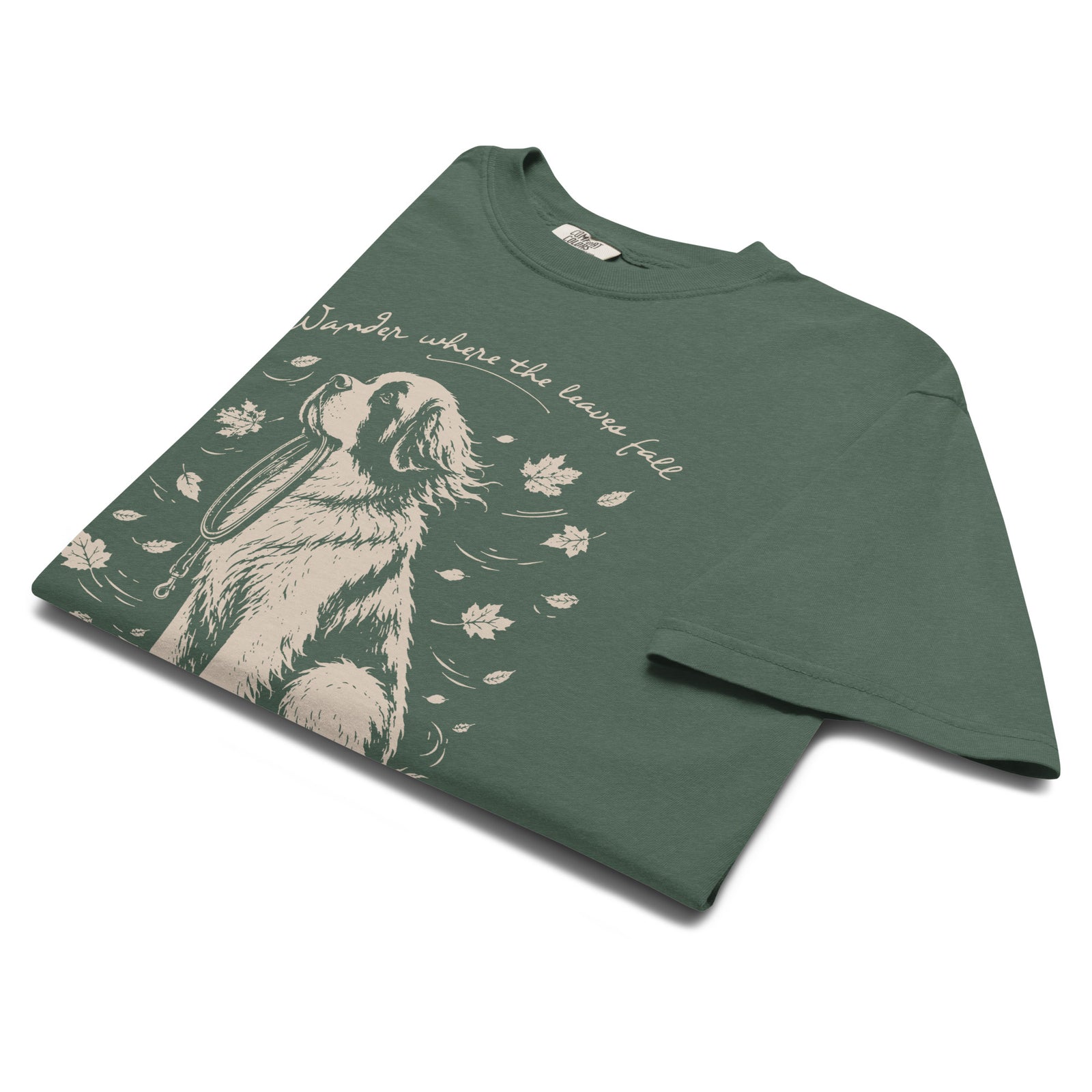 Wander Where the Leaves Fall Heavyweight T-shirt