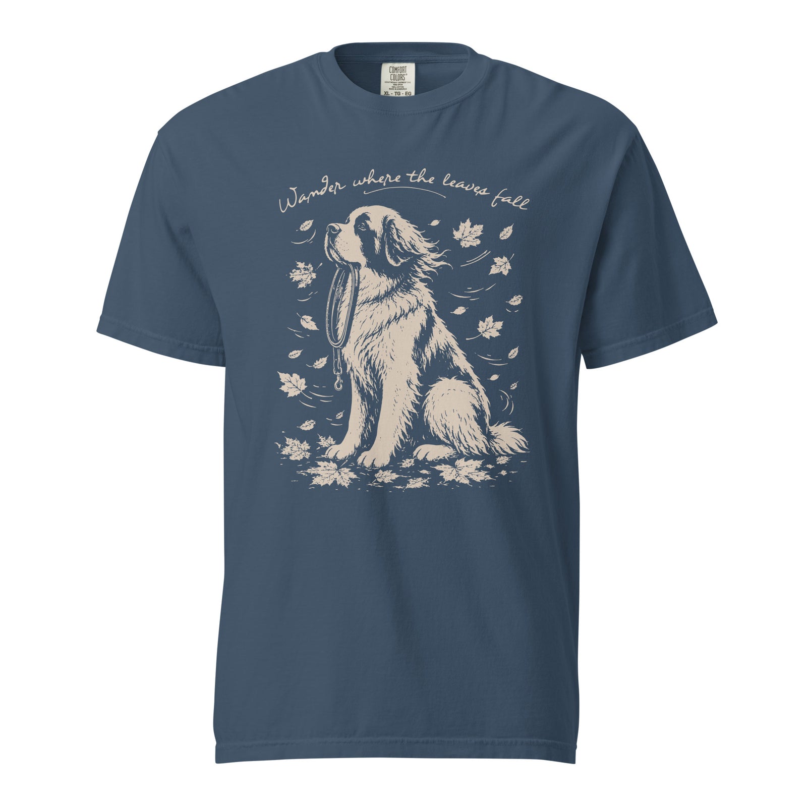Wander Where the Leaves Fall Heavyweight T-shirt