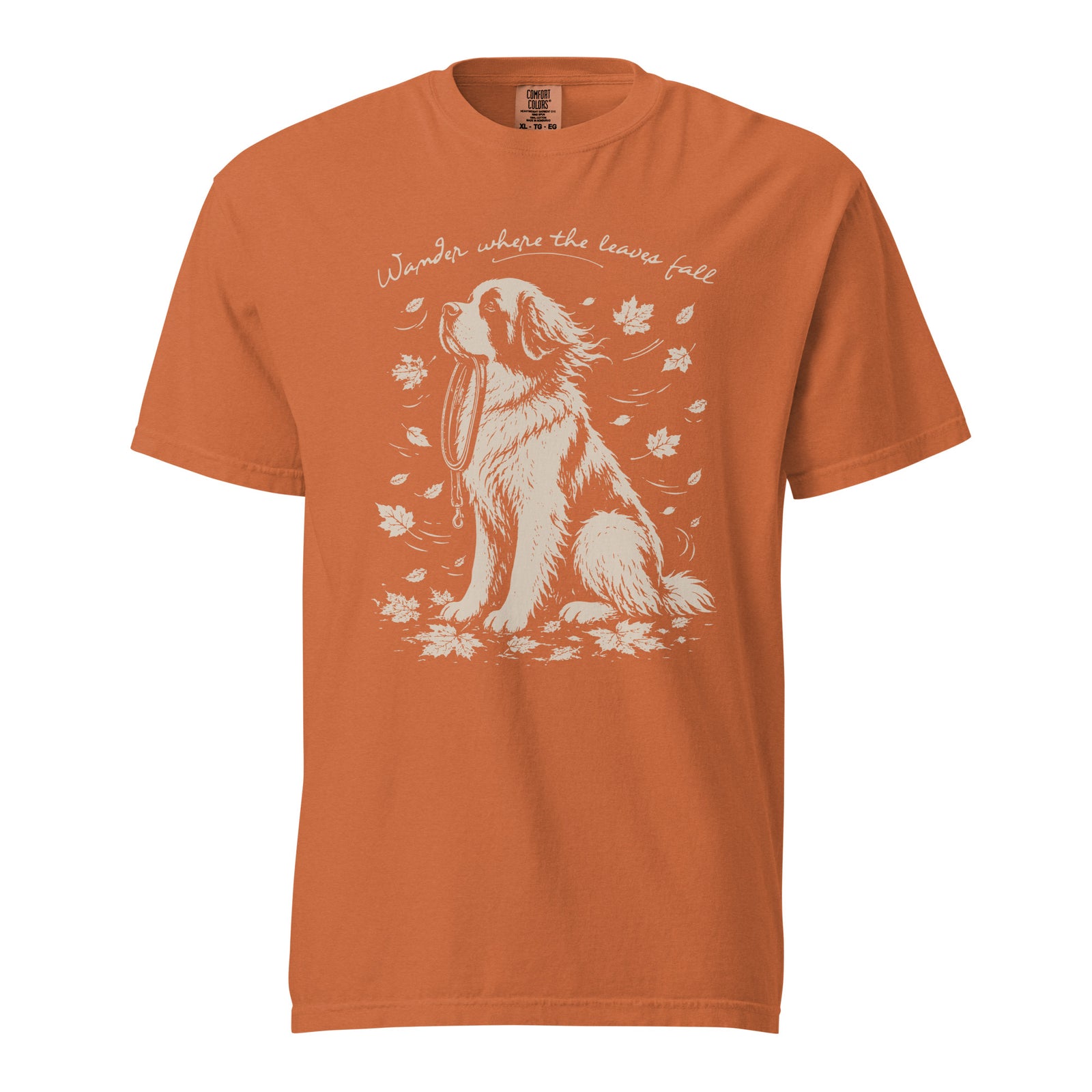 Wander Where the Leaves Fall Heavyweight T-shirt