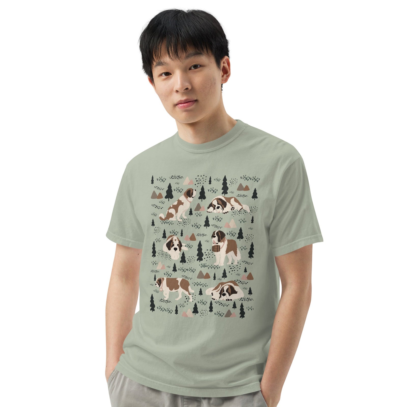 Woodland Six Saints Comfort Colors T-shirt - Lucy + Norman
