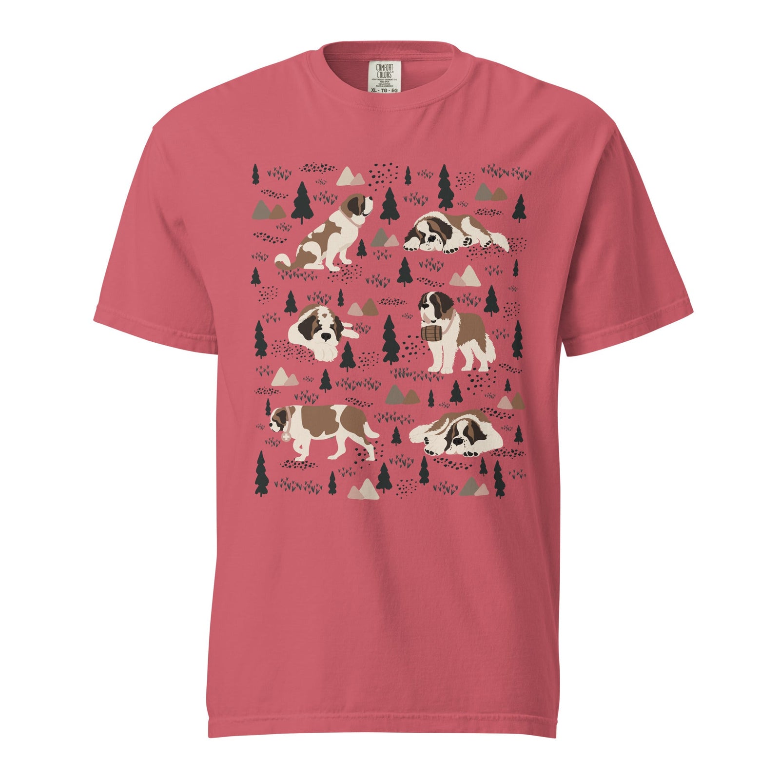 Woodland Six Saints Comfort Colors T-shirt - Lucy + Norman