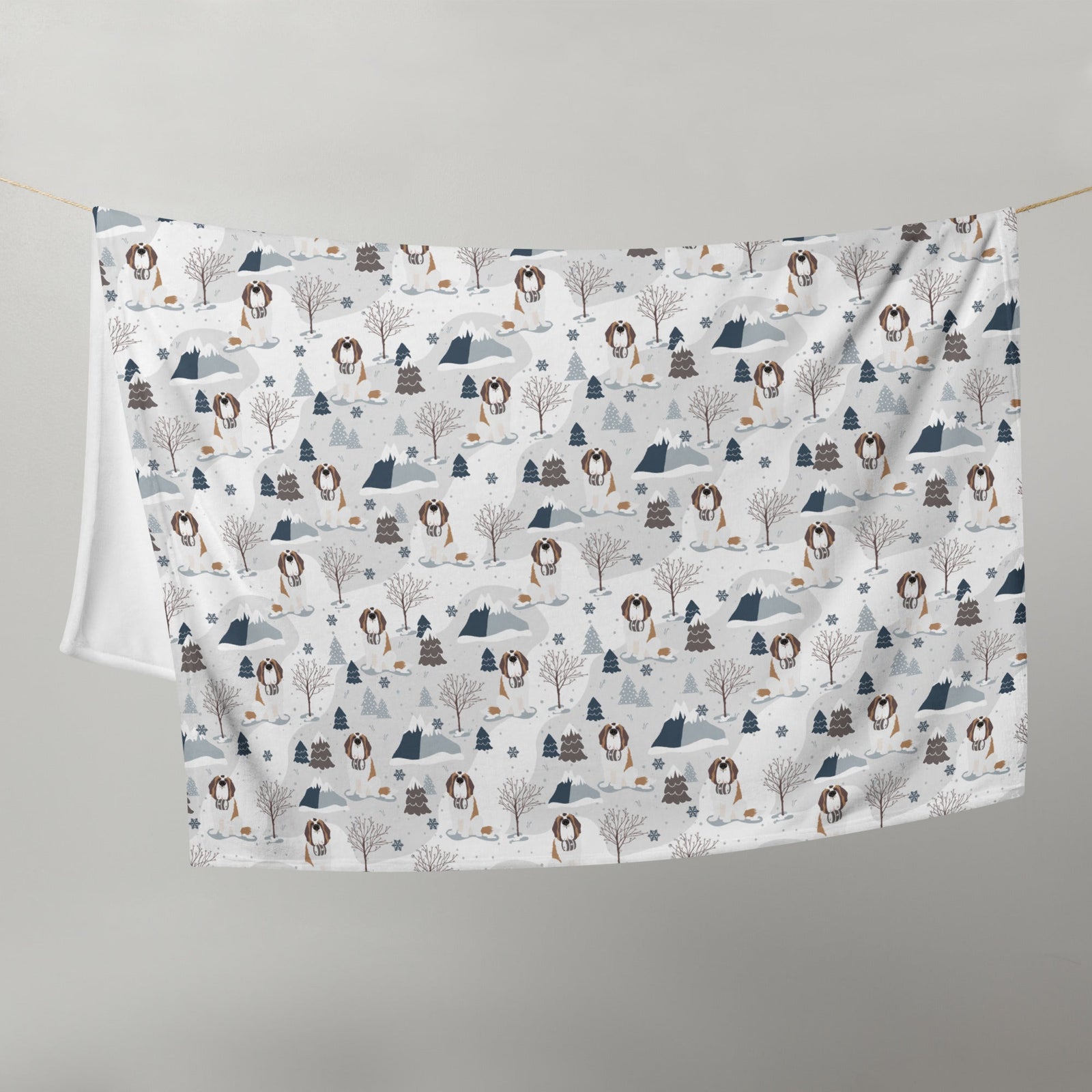 Alpine Fleece Blanket - Lucy + Norman