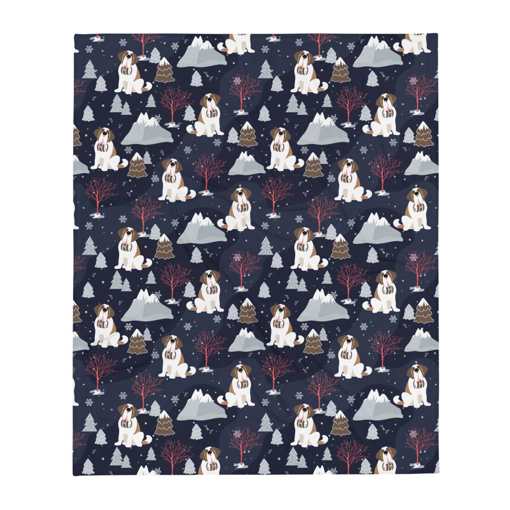 Alpine Nights Fleece Blanket - Lucy + Norman