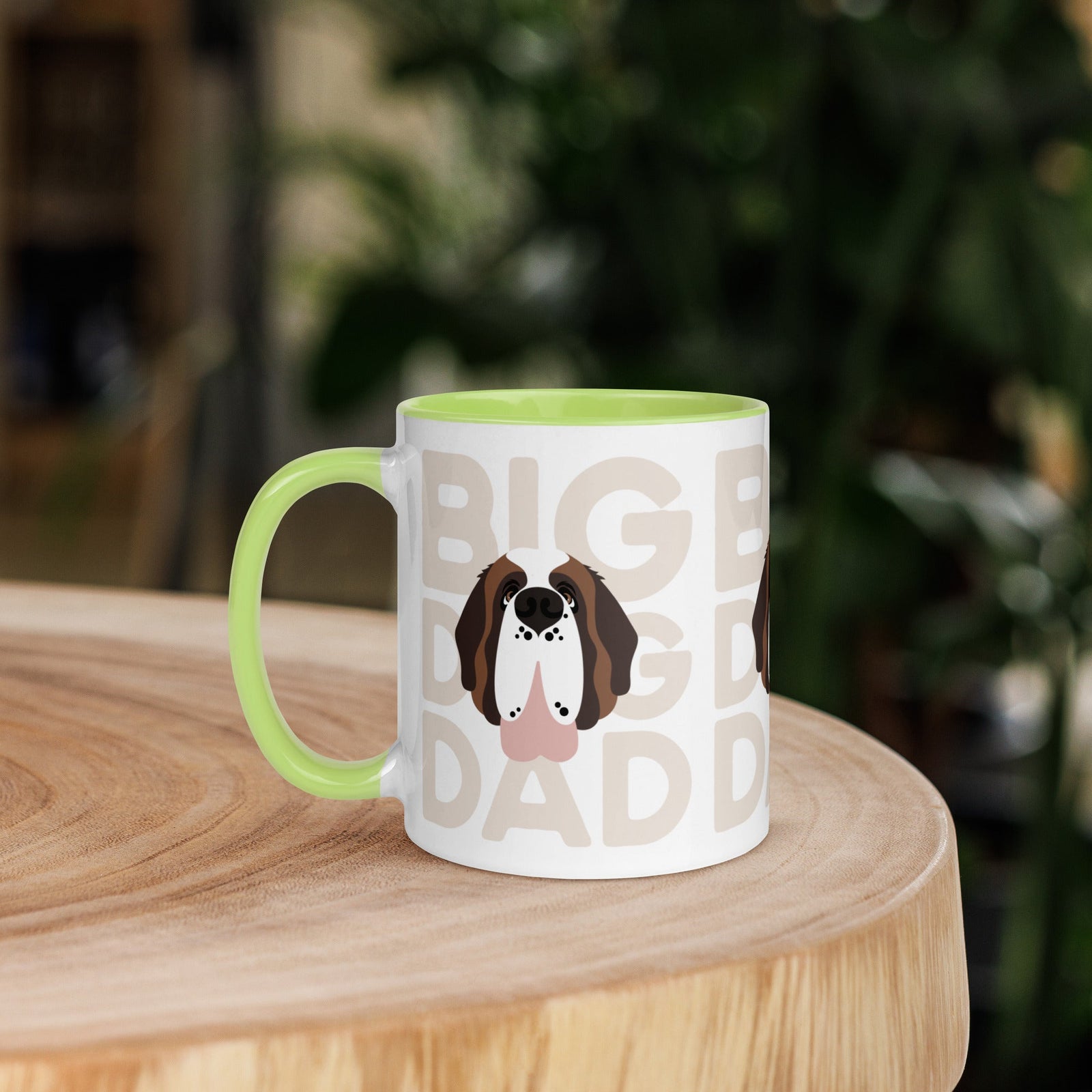 Big Dog Dad Mug + Color Inside - Lucy + Norman