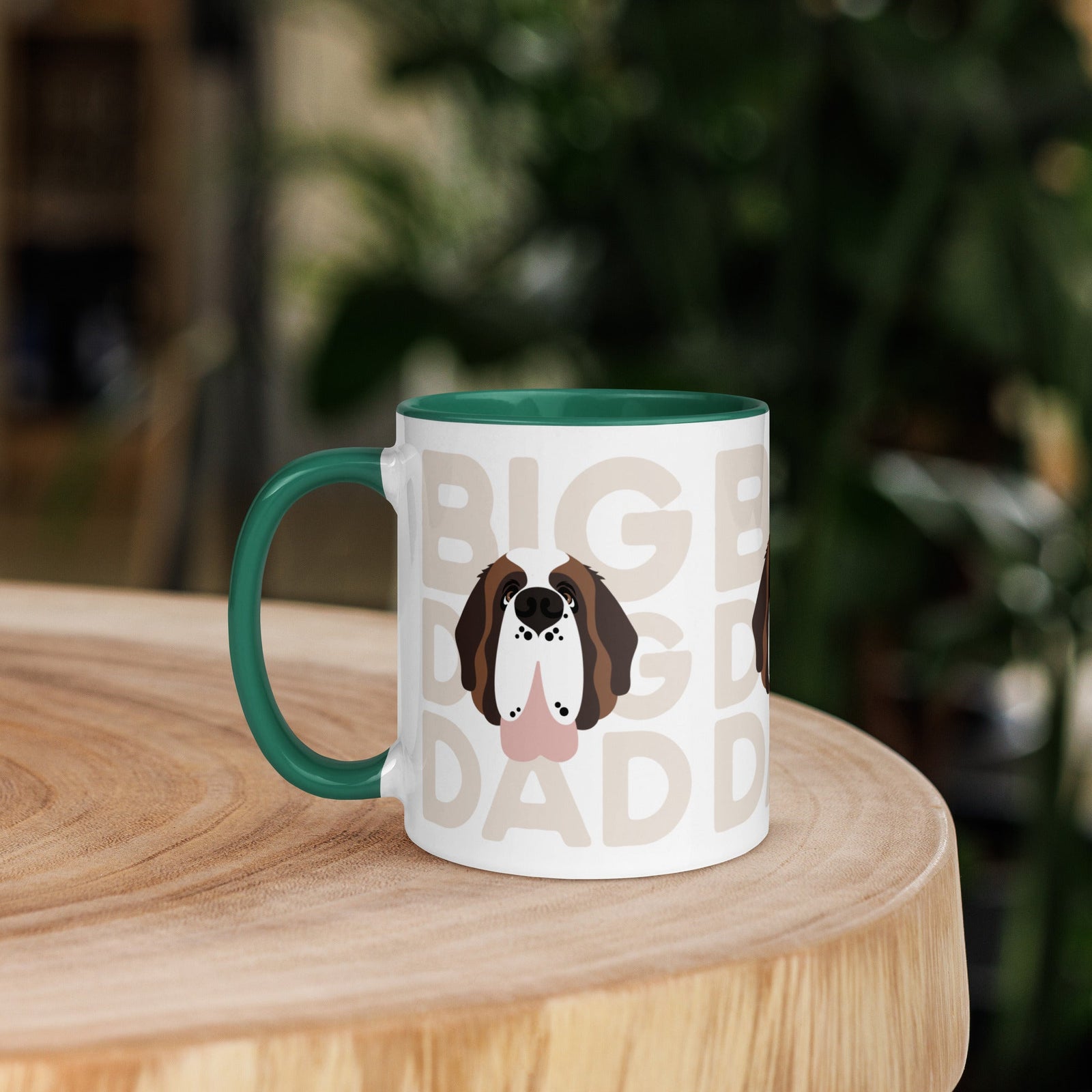 Big Dog Dad Mug + Color Inside - Lucy + Norman