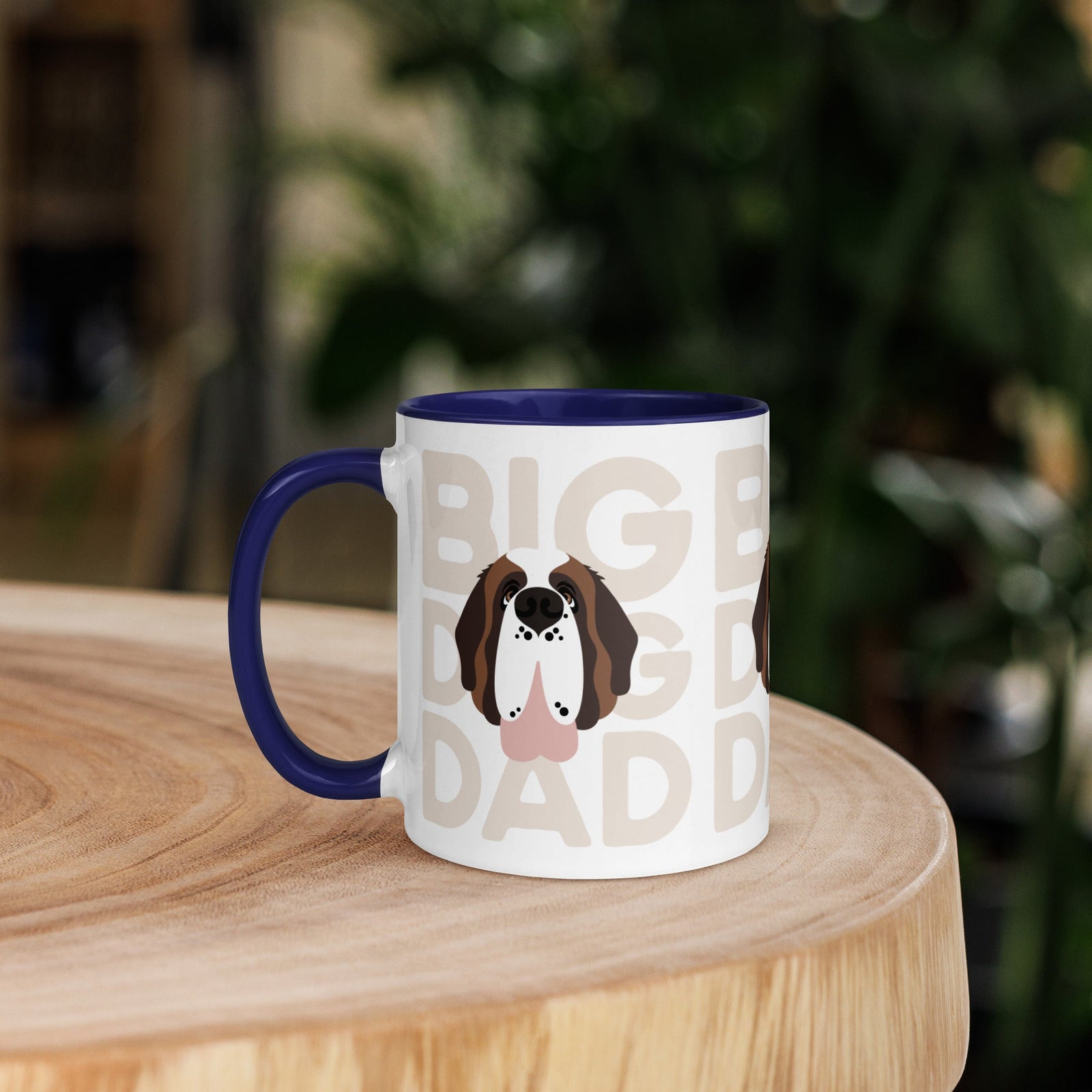Big Dog Dad Mug + Color Inside - Lucy + Norman