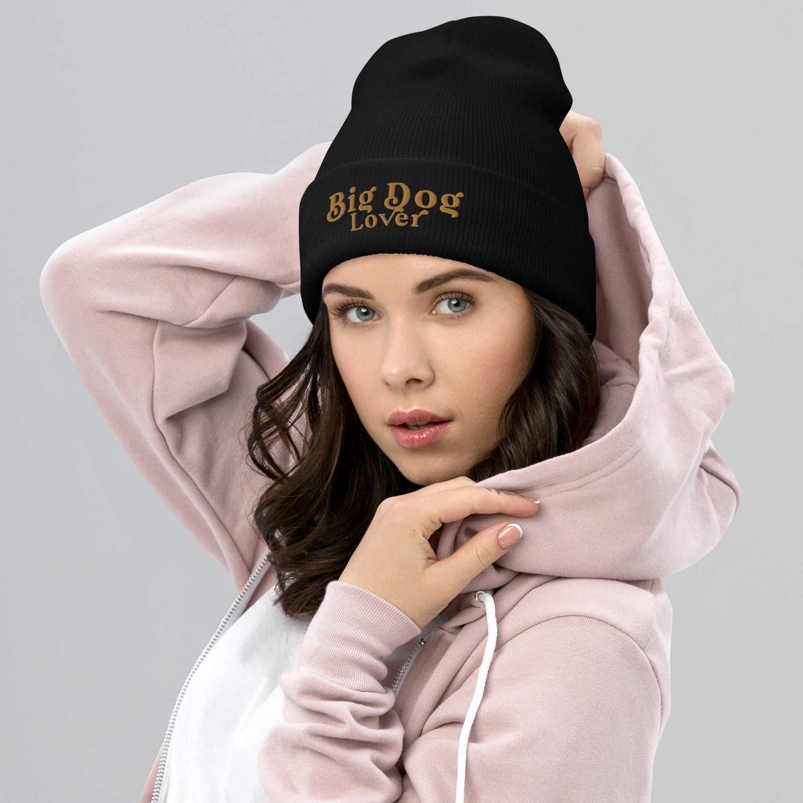 Big Dog Lover Cuffed Beanie - Lucy + Norman