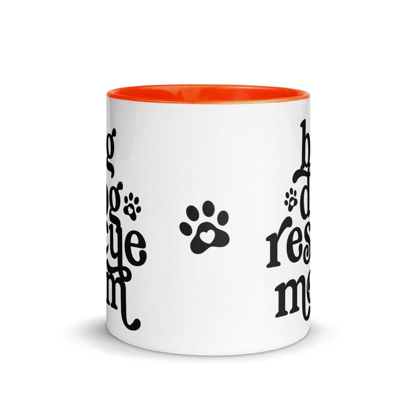Big Dog Rescue Mom Mug with Color Inside - Lucy + Norman