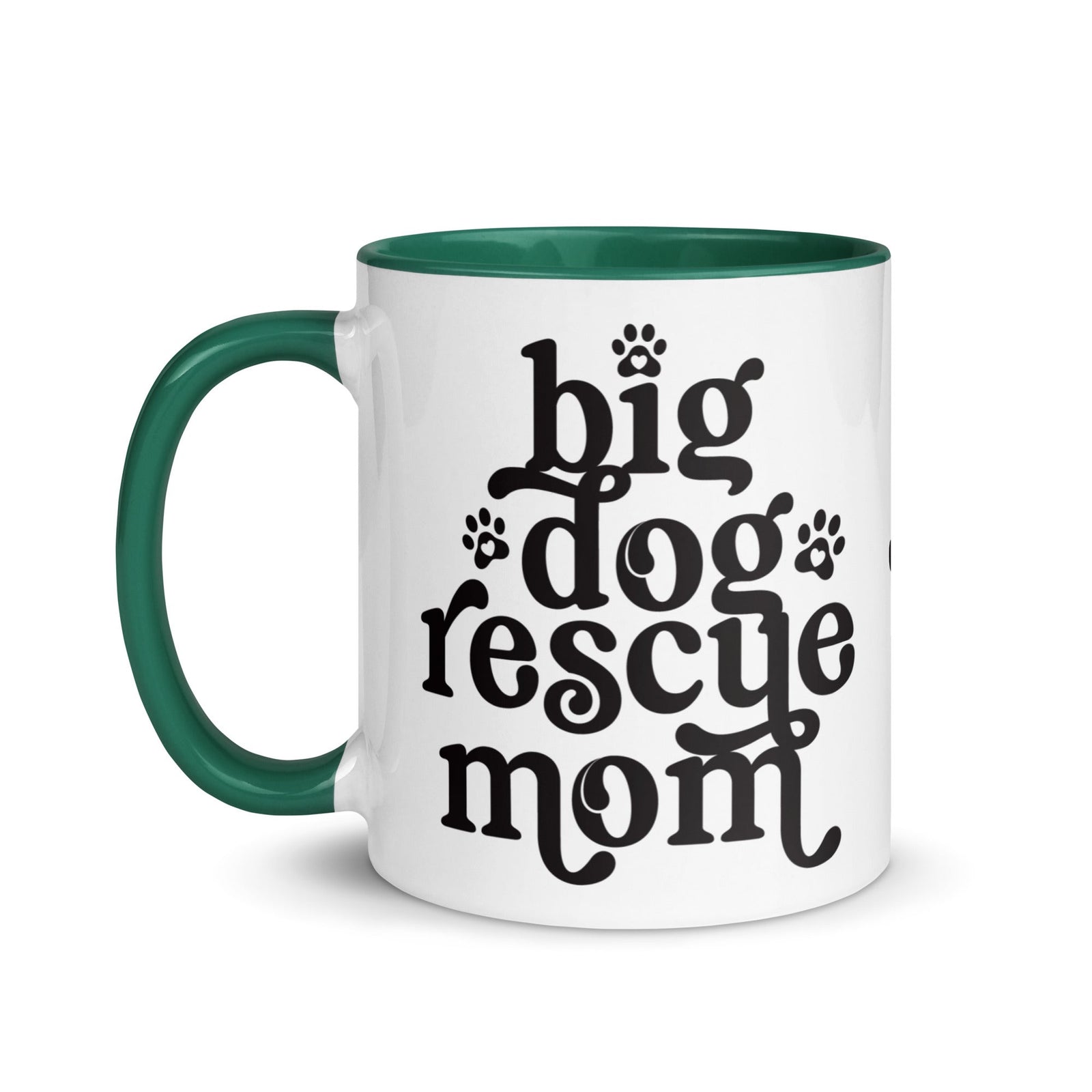 Big Dog Rescue Mom Mug with Color Inside - Lucy + Norman