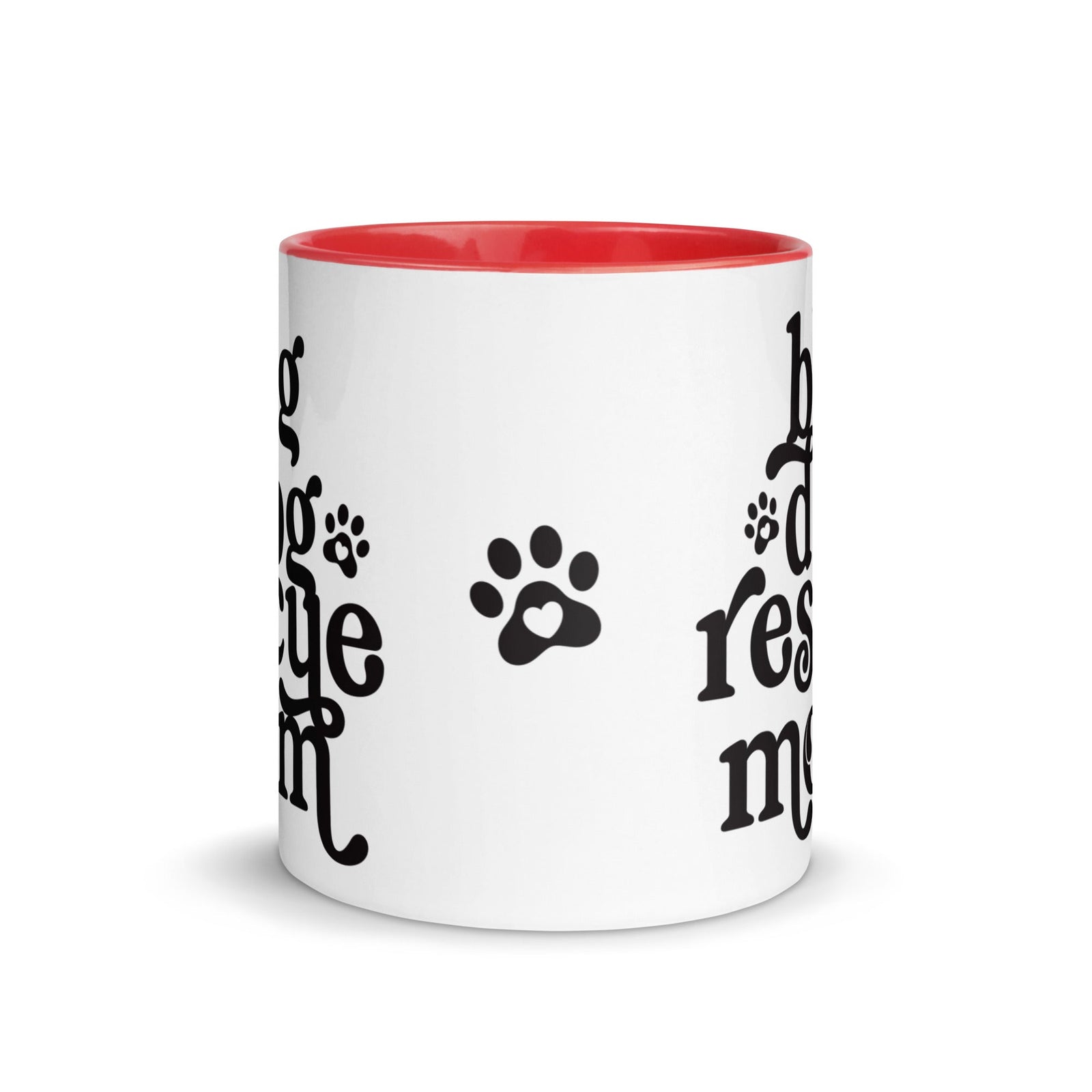 Big Dog Rescue Mom Mug with Color Inside - Lucy + Norman